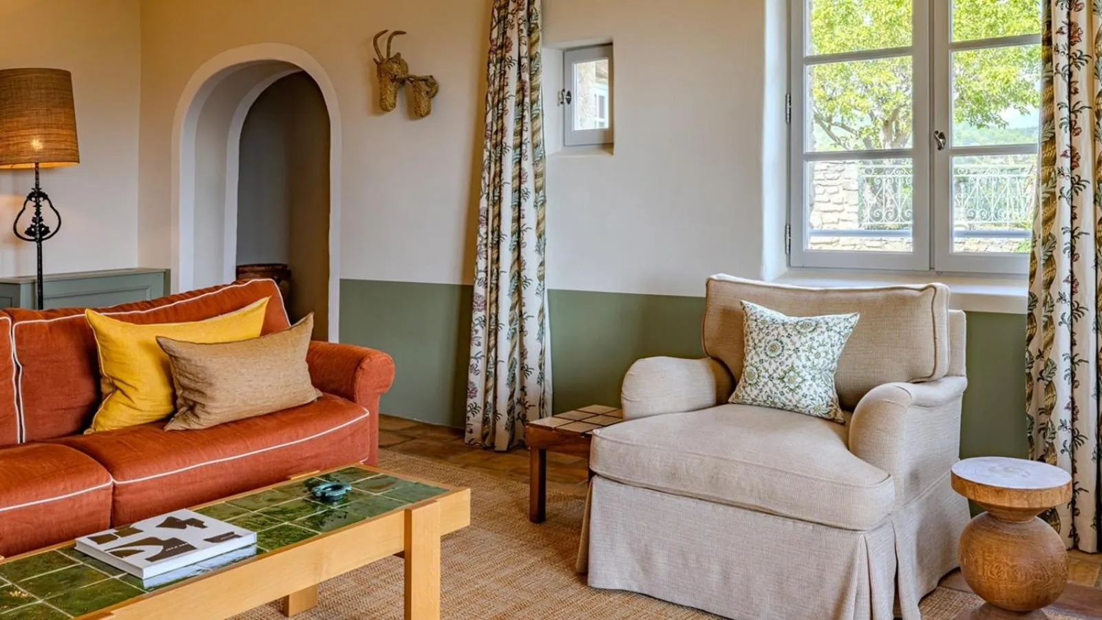 Living room in Hotel Crillon le Brave