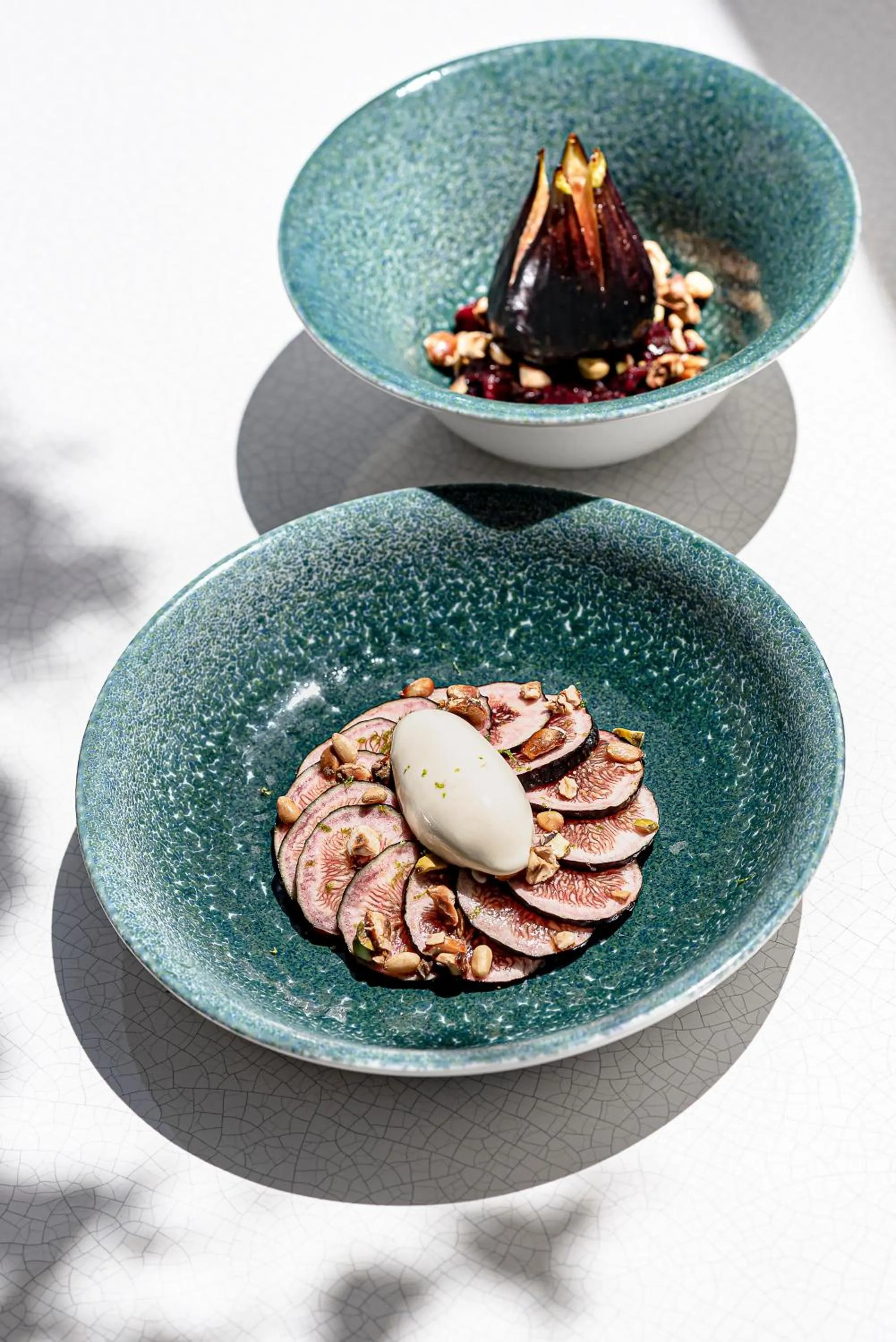 Food close-up in Hotel Crillon le Brave