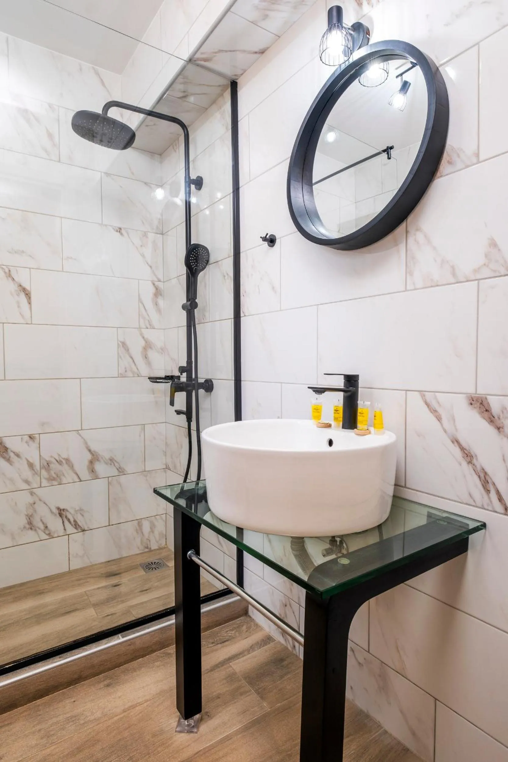 Bathroom in Areti Suites