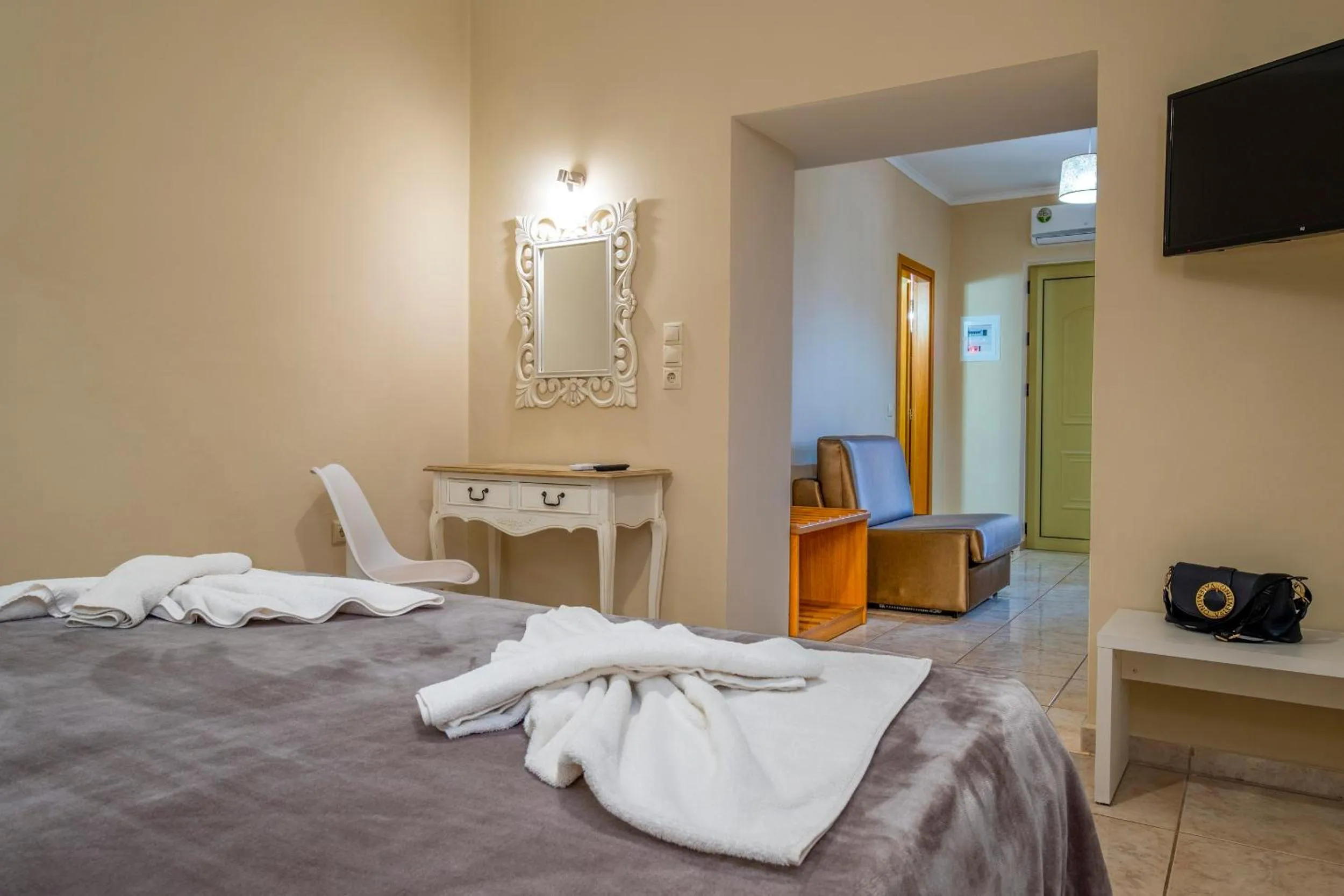 Bedroom, Bed in Areti Suites