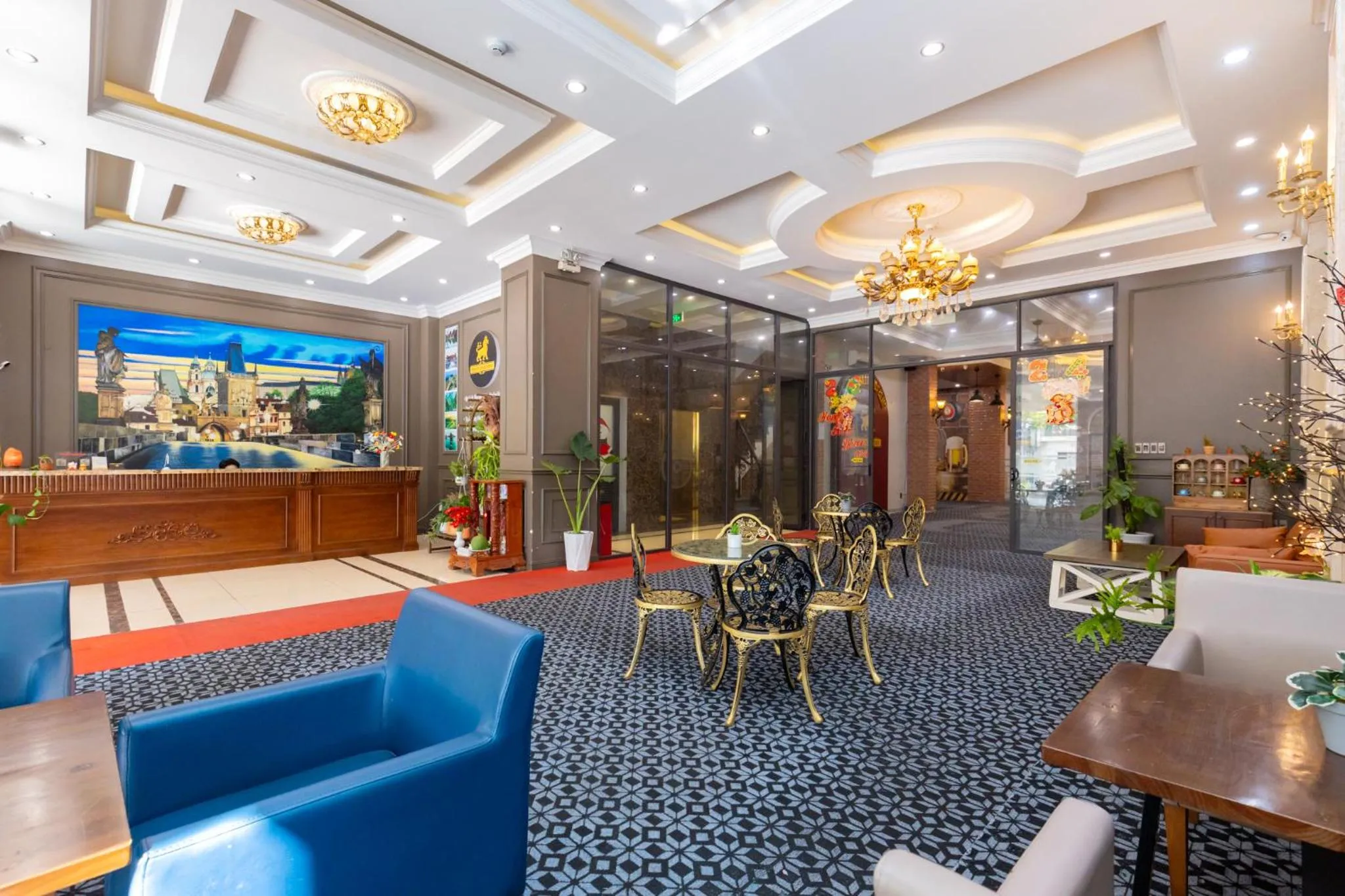 Lobby or reception in Prague Hotel Vung Tau