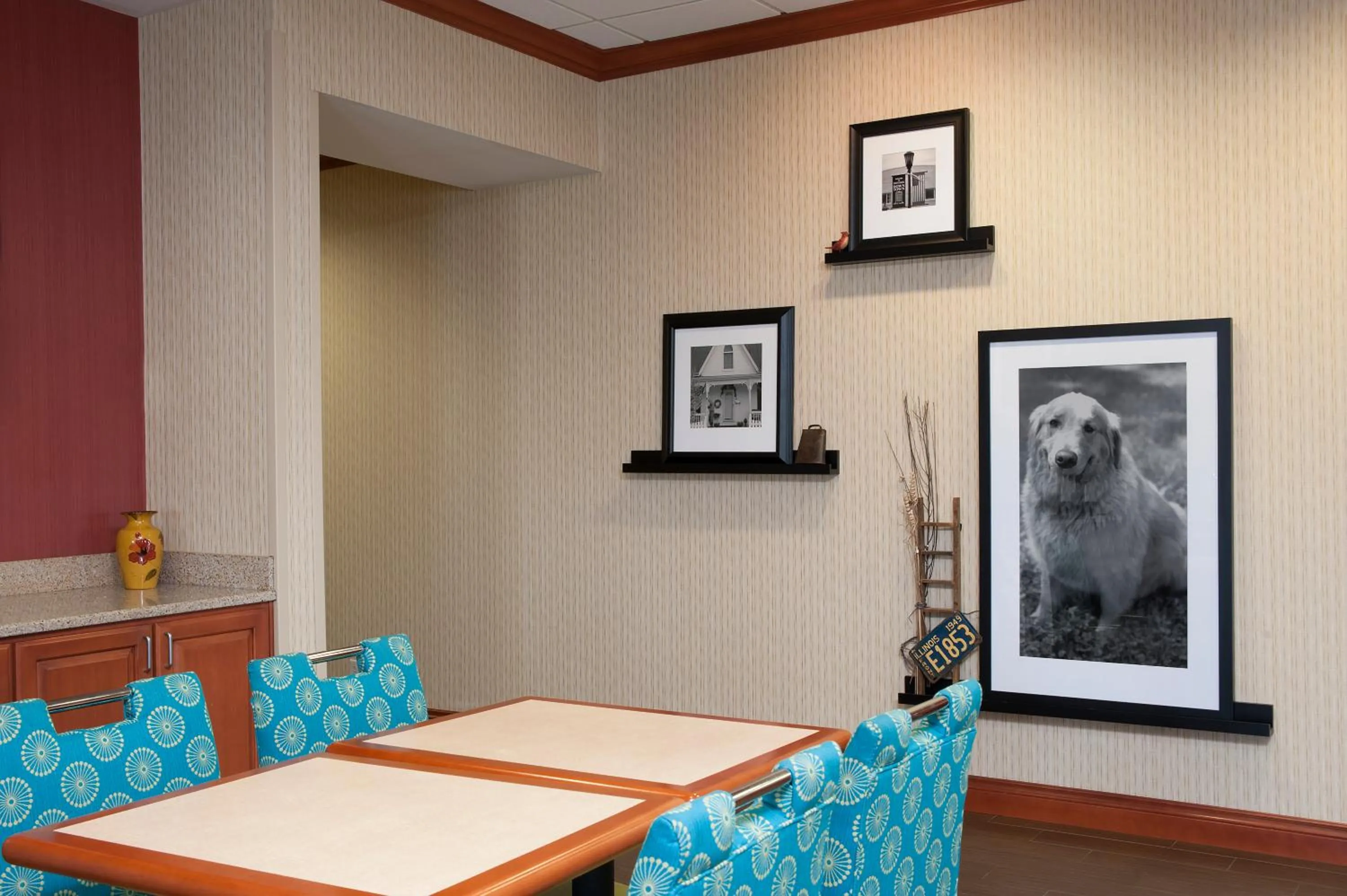 Lobby or reception in Hampton Inn Jacksonville