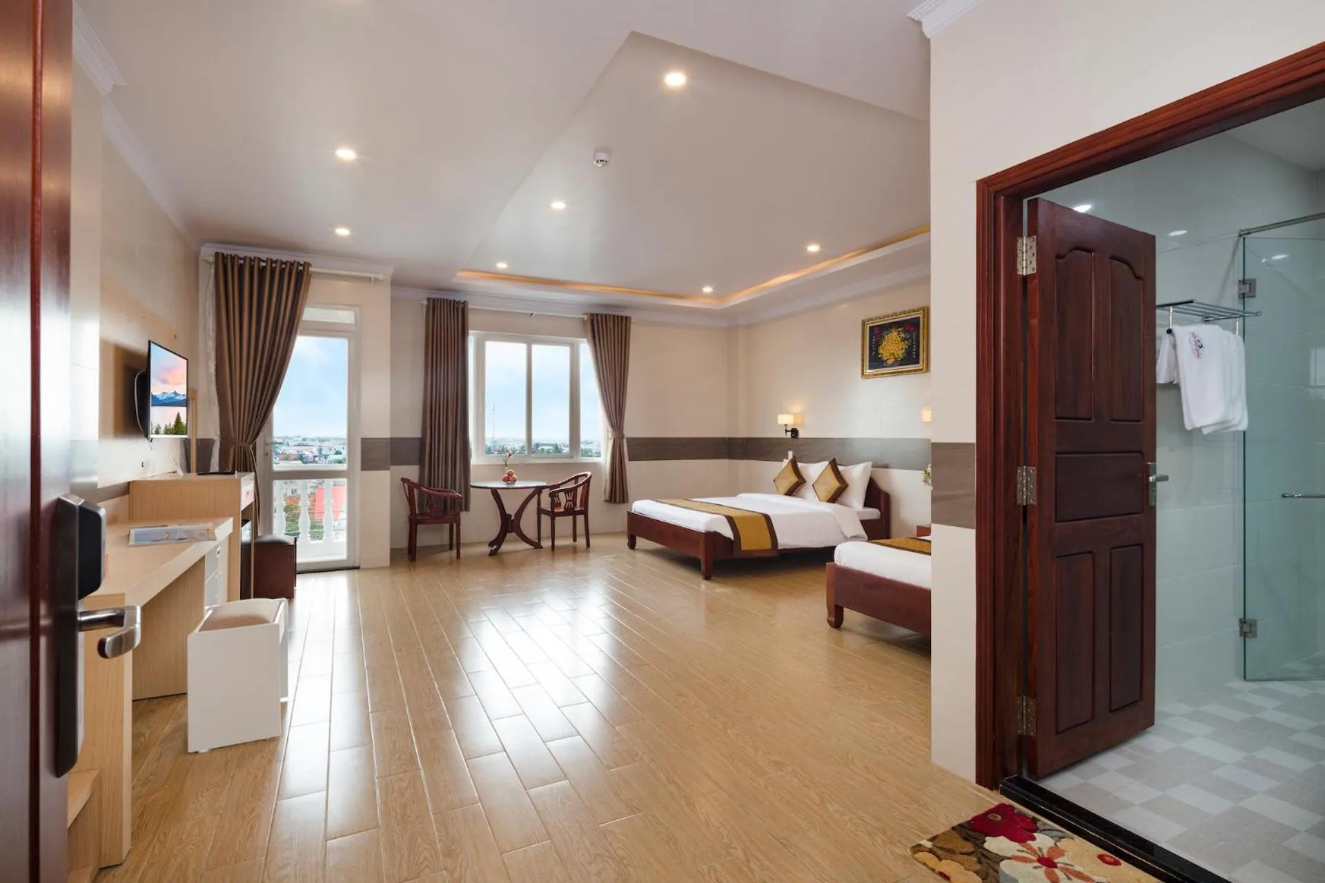 Bed in Phuc Ngoc Hotel