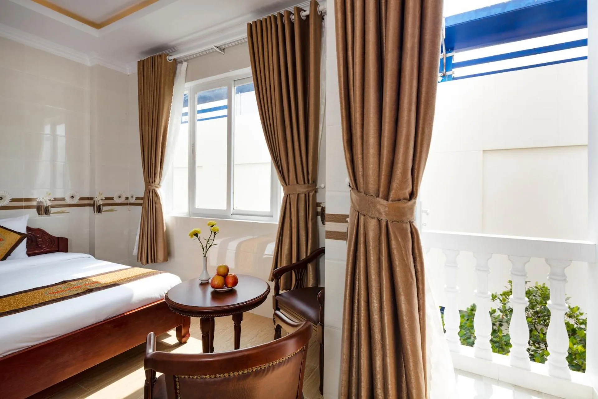 Bed in Phuc Ngoc Hotel