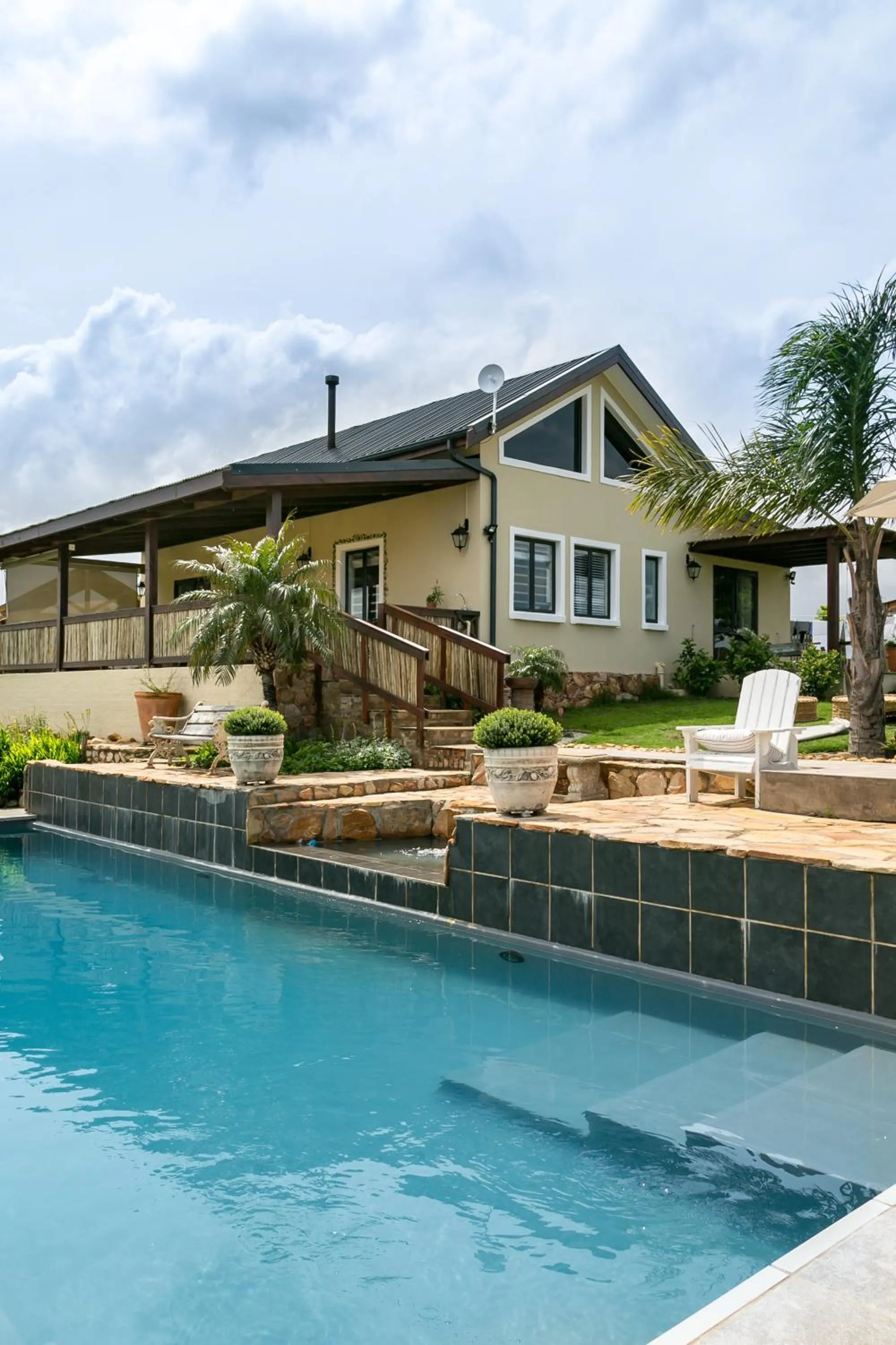 Patio in Narnia Guest House