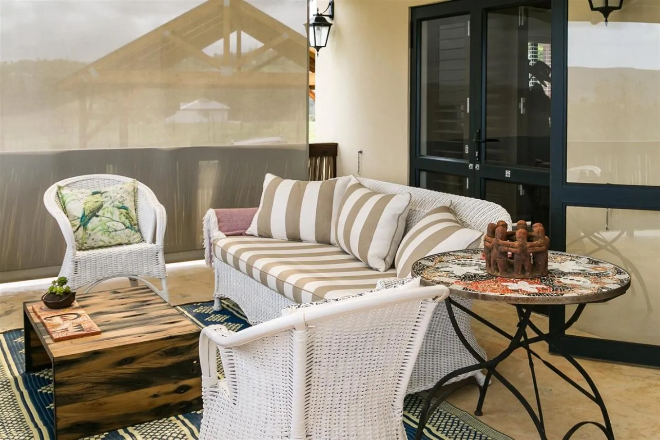 Patio in Narnia Guest House