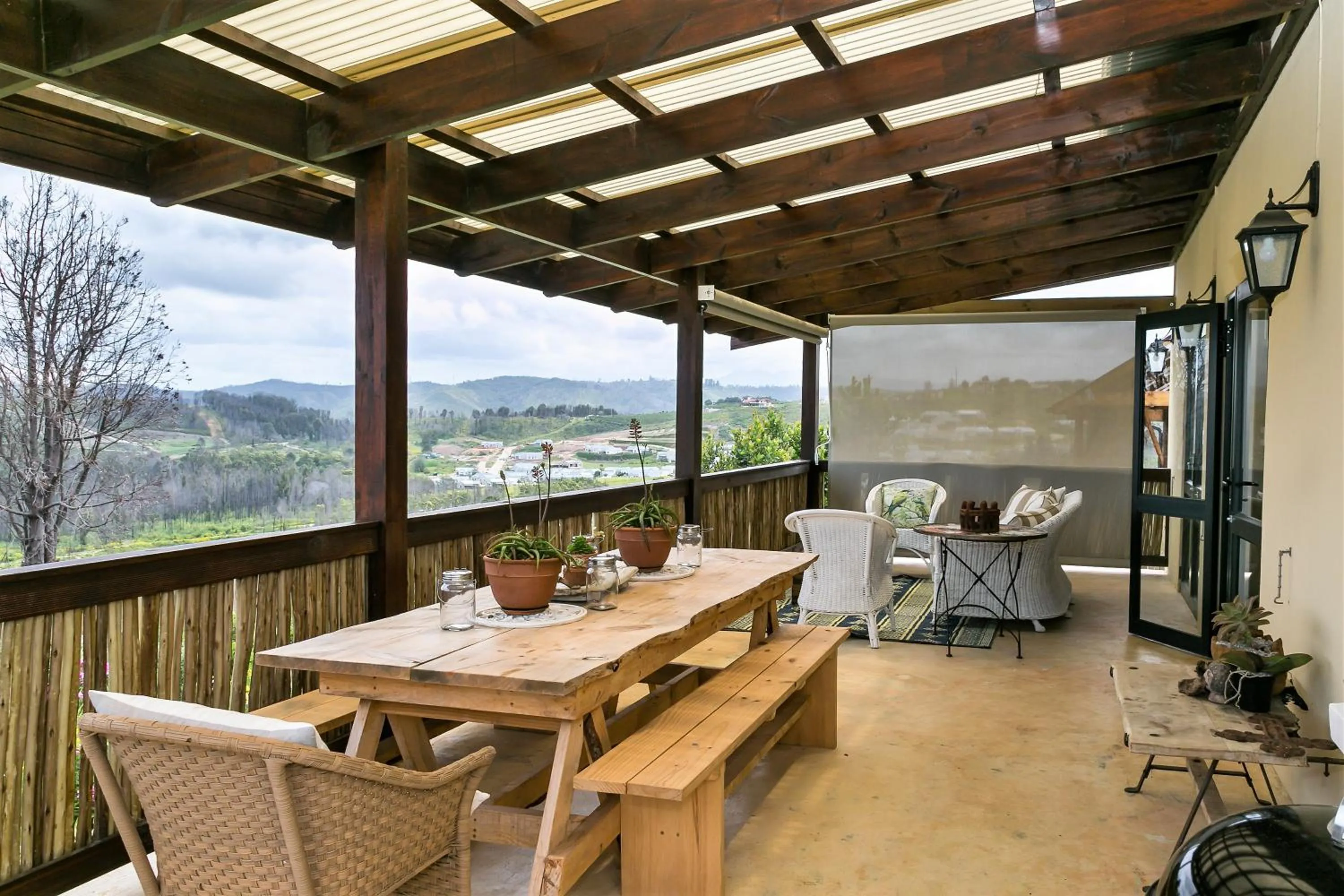 Balcony/Terrace in Narnia Guest House