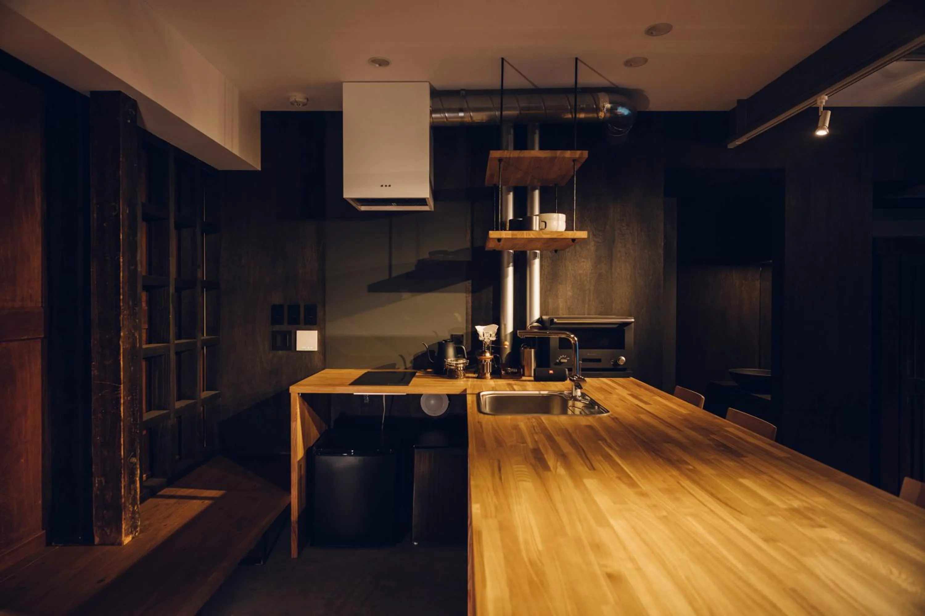 Kitchen or kitchenette in Ieno House Kyoto