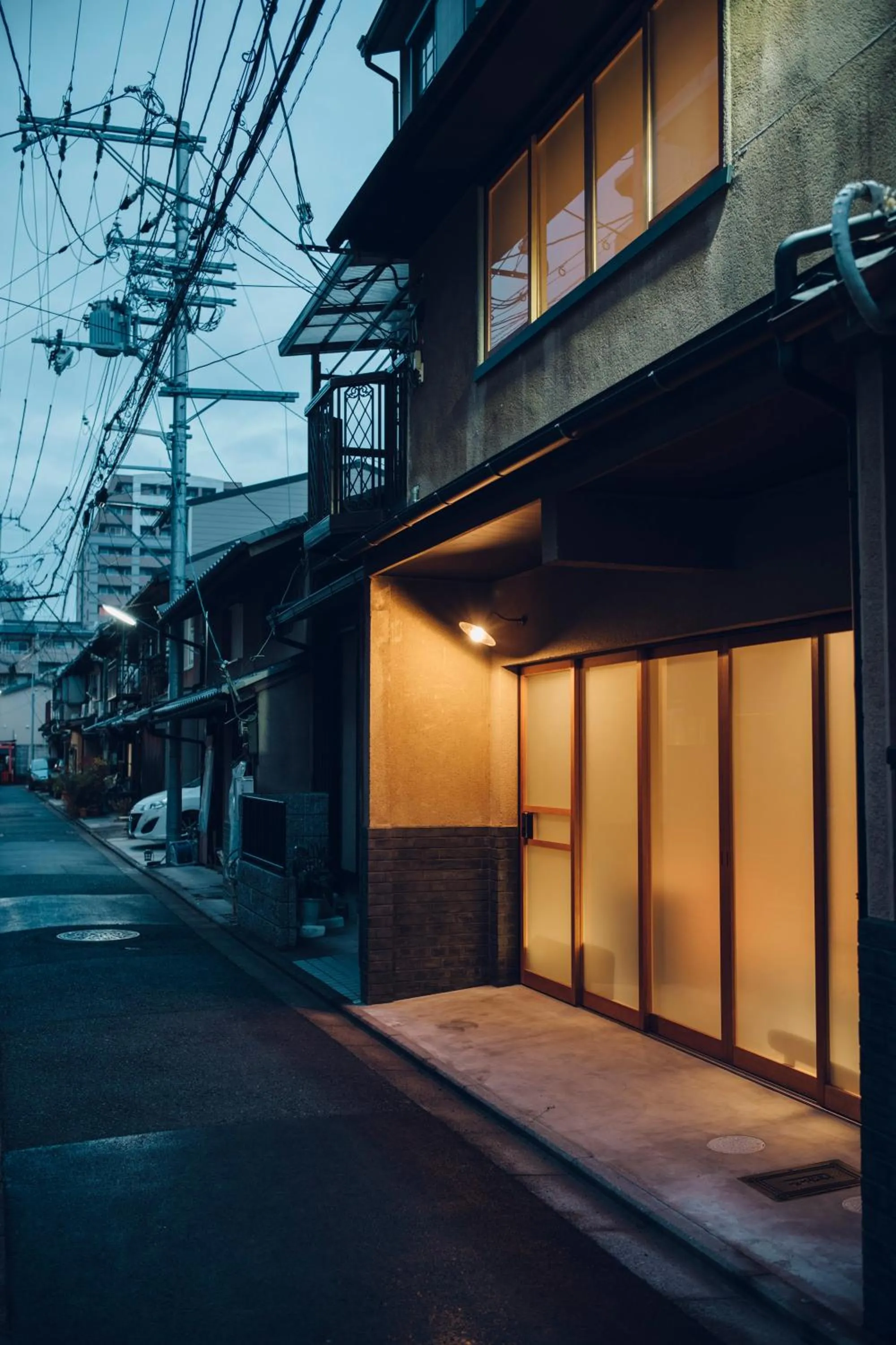 Property building in Ieno House Kyoto