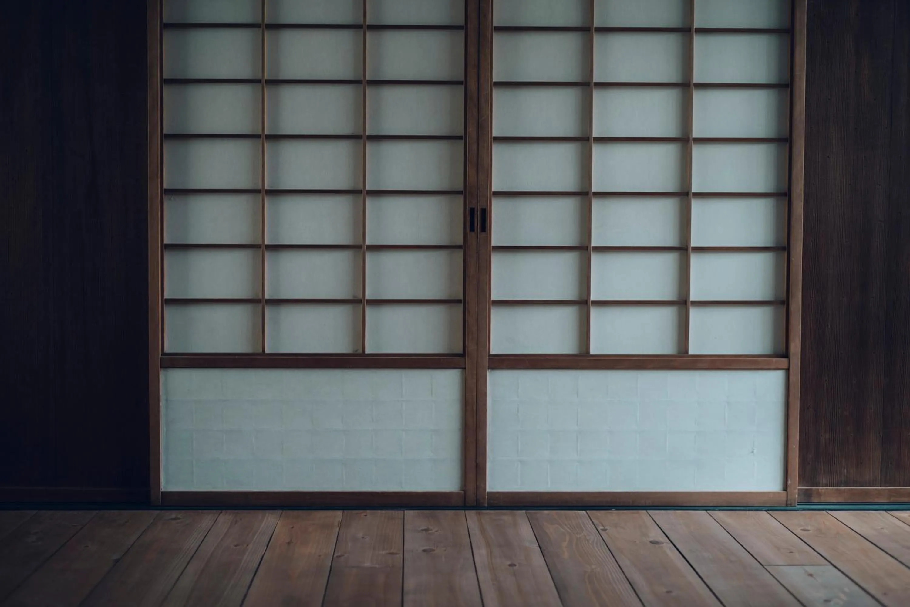 Decorative detail in Ieno House Kyoto