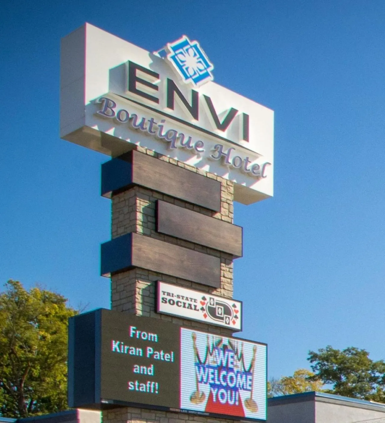 Property logo or sign in Envi Boutique Hotel Henderson-Evansville South