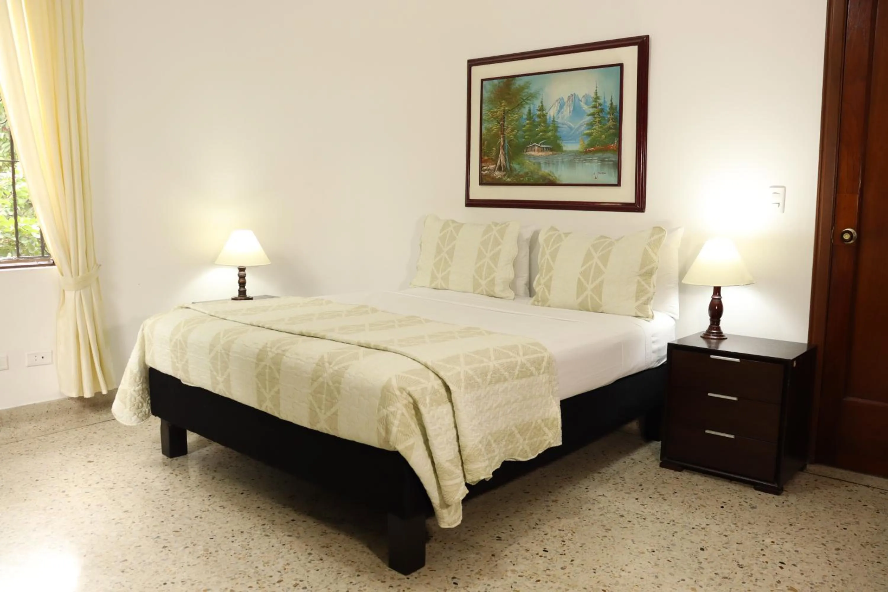 Bed in Hotel Stein Colonial