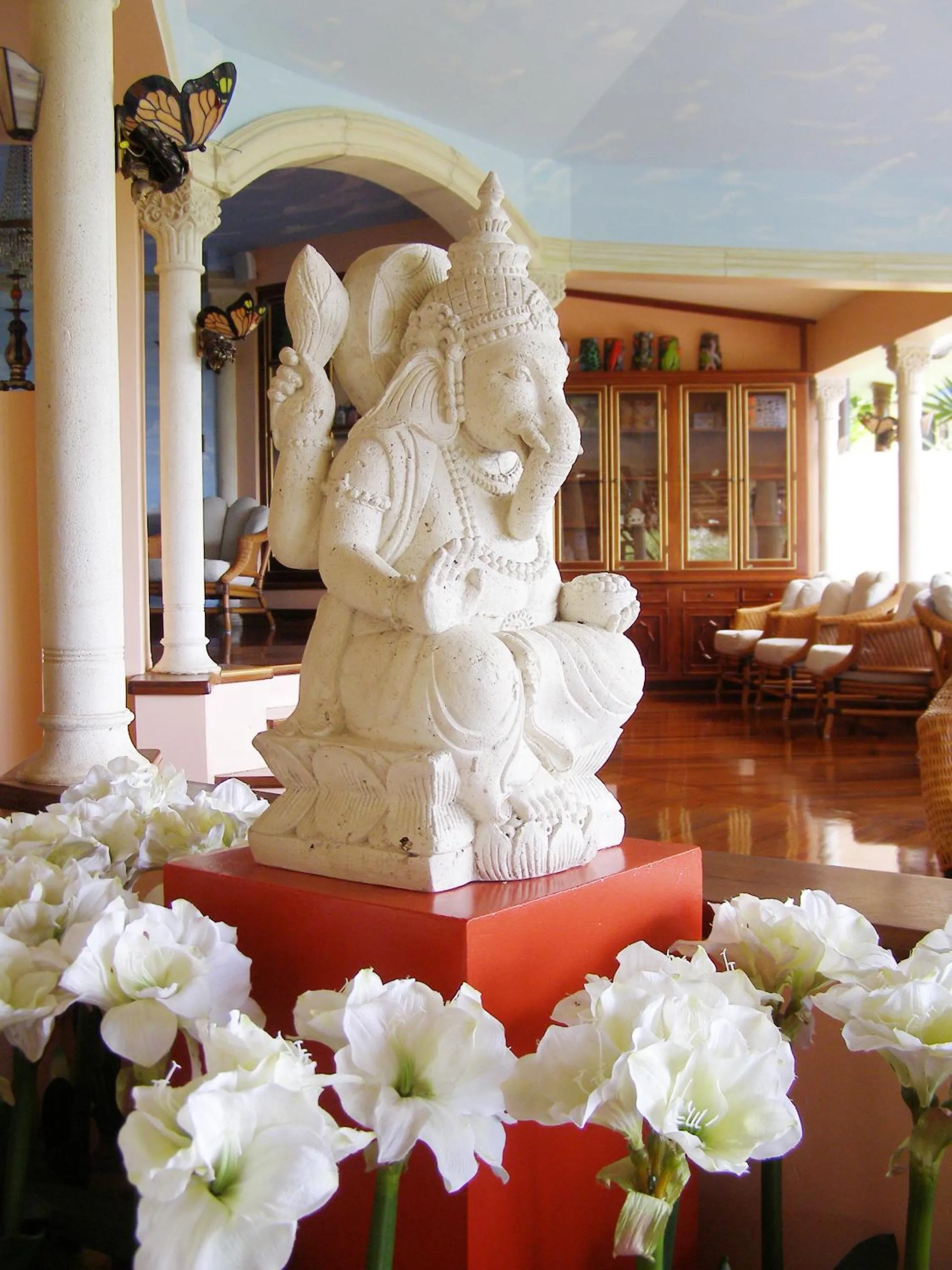 Decorative detail in Hotel Cuna del Angel