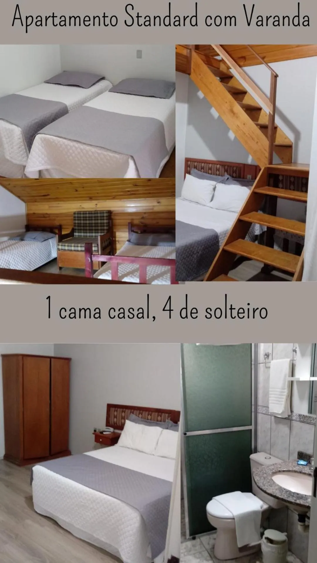 Bathroom, Bed in Hotel Cabana Jardim de Flores