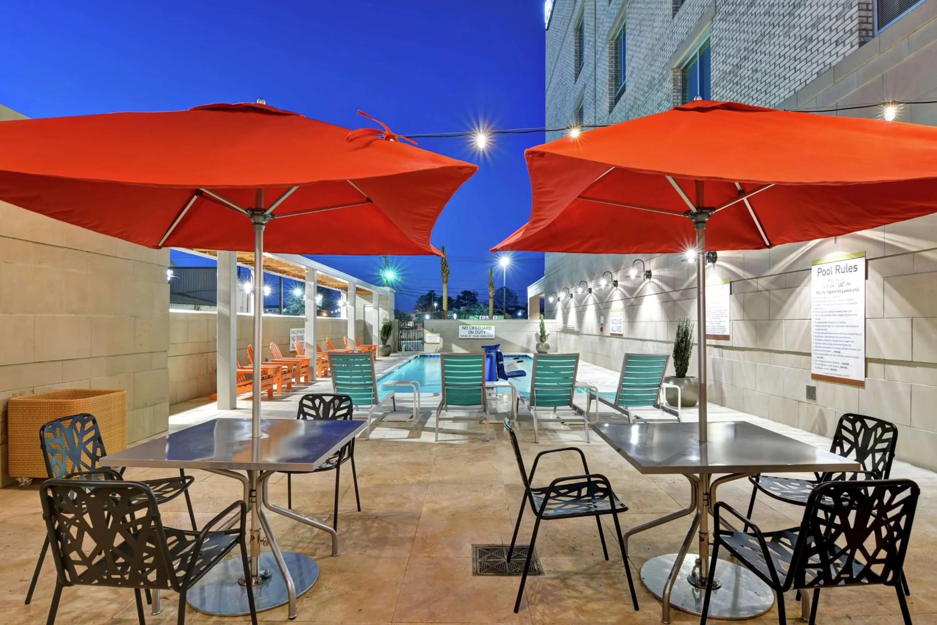 Pool view in Home2 Suites Charleston West Ashley