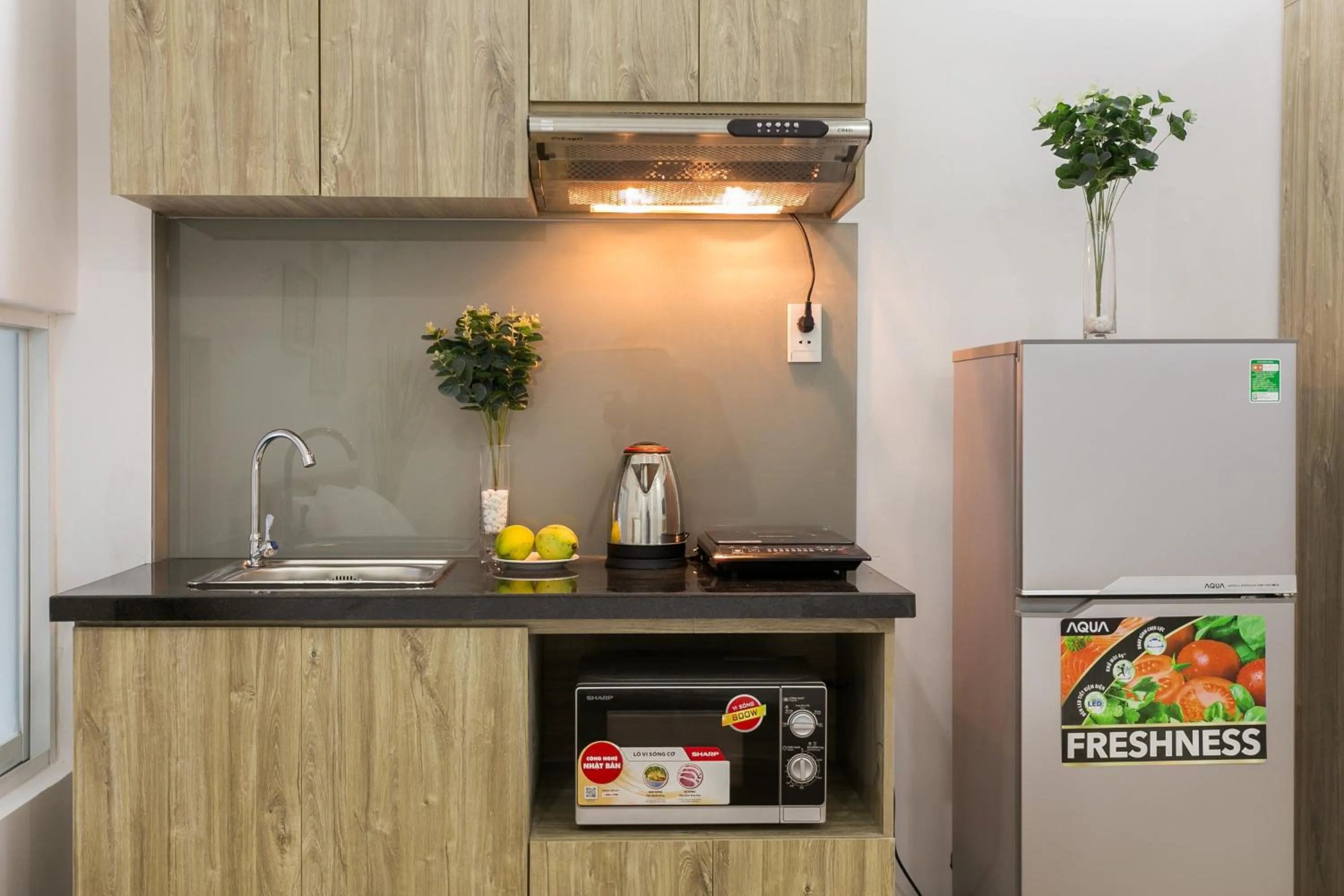 Coffee/tea facilities in Cactusland Hotel & Apartment