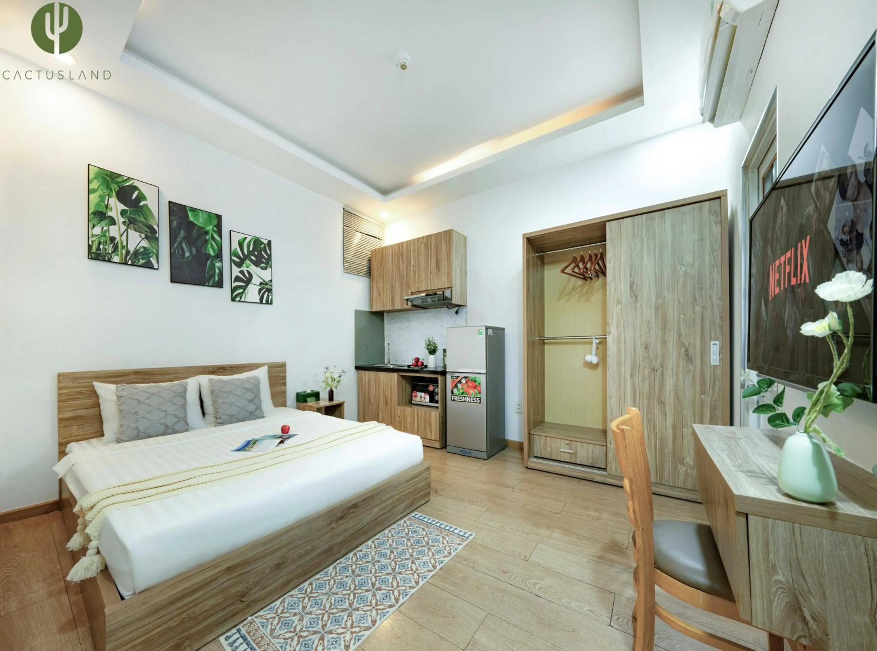 Photo of the whole room, Bed in Cactusland Hotel & Apartment