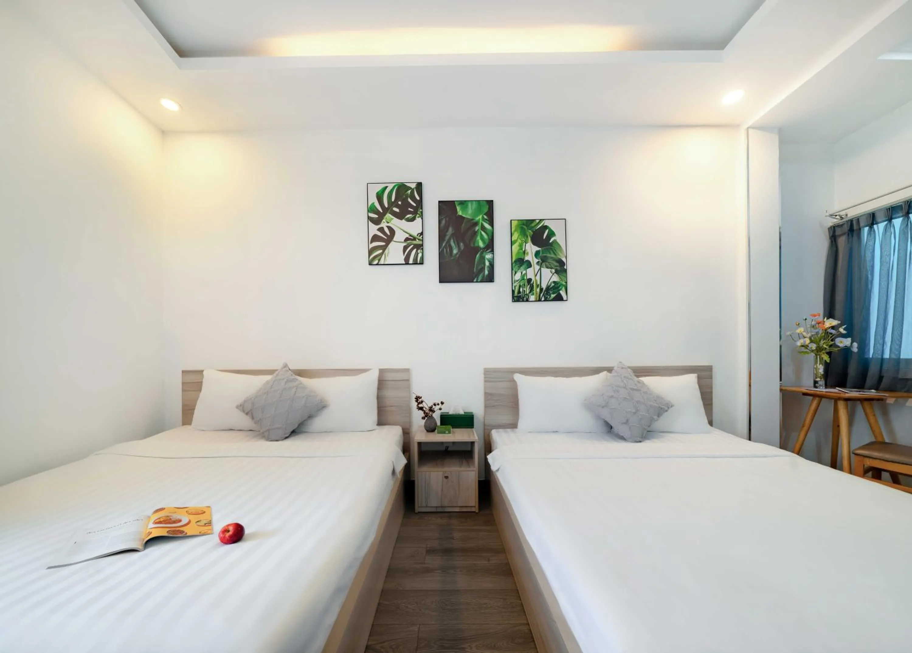 Bed in Cactusland Hotel & Apartment