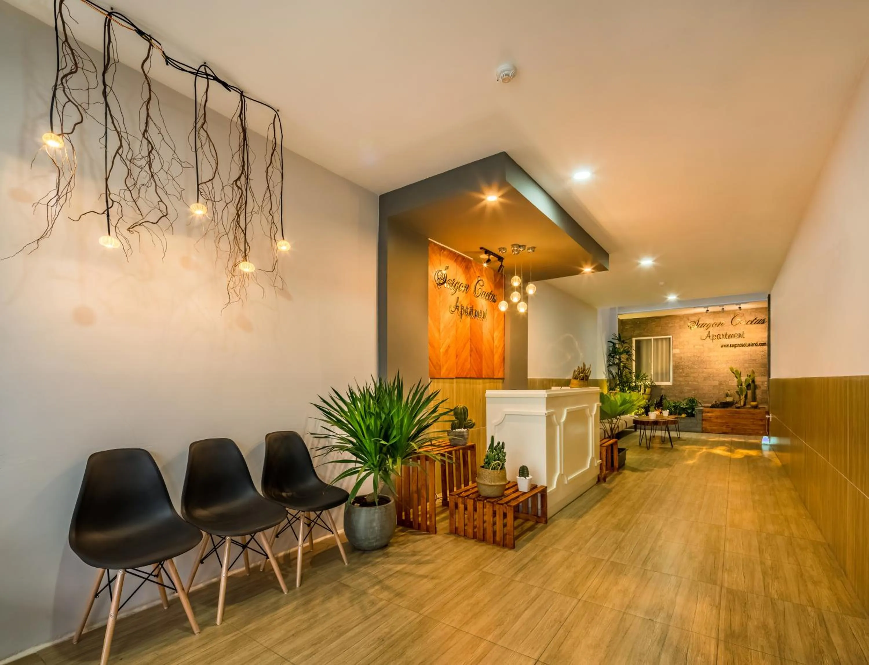 Lobby or reception in Cactusland Hotel & Apartment