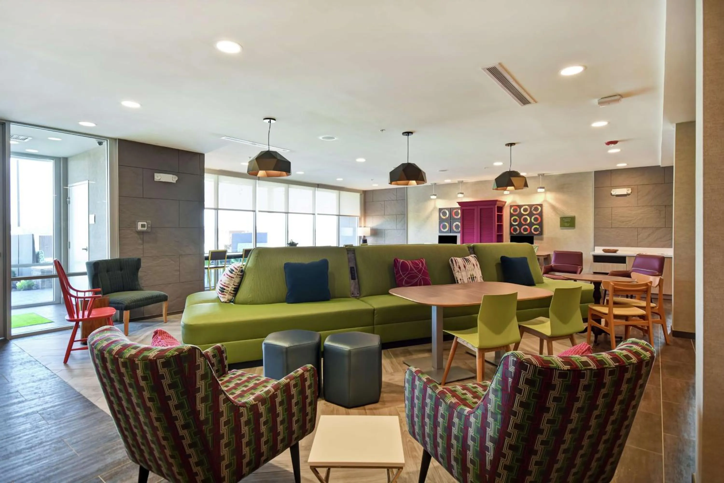 Lobby or reception in Home2 Suites By Hilton Terre Haute