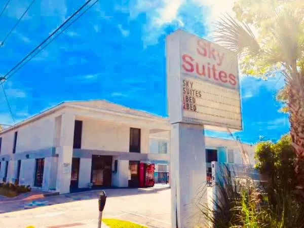 Facade/entrance in Sky Suites