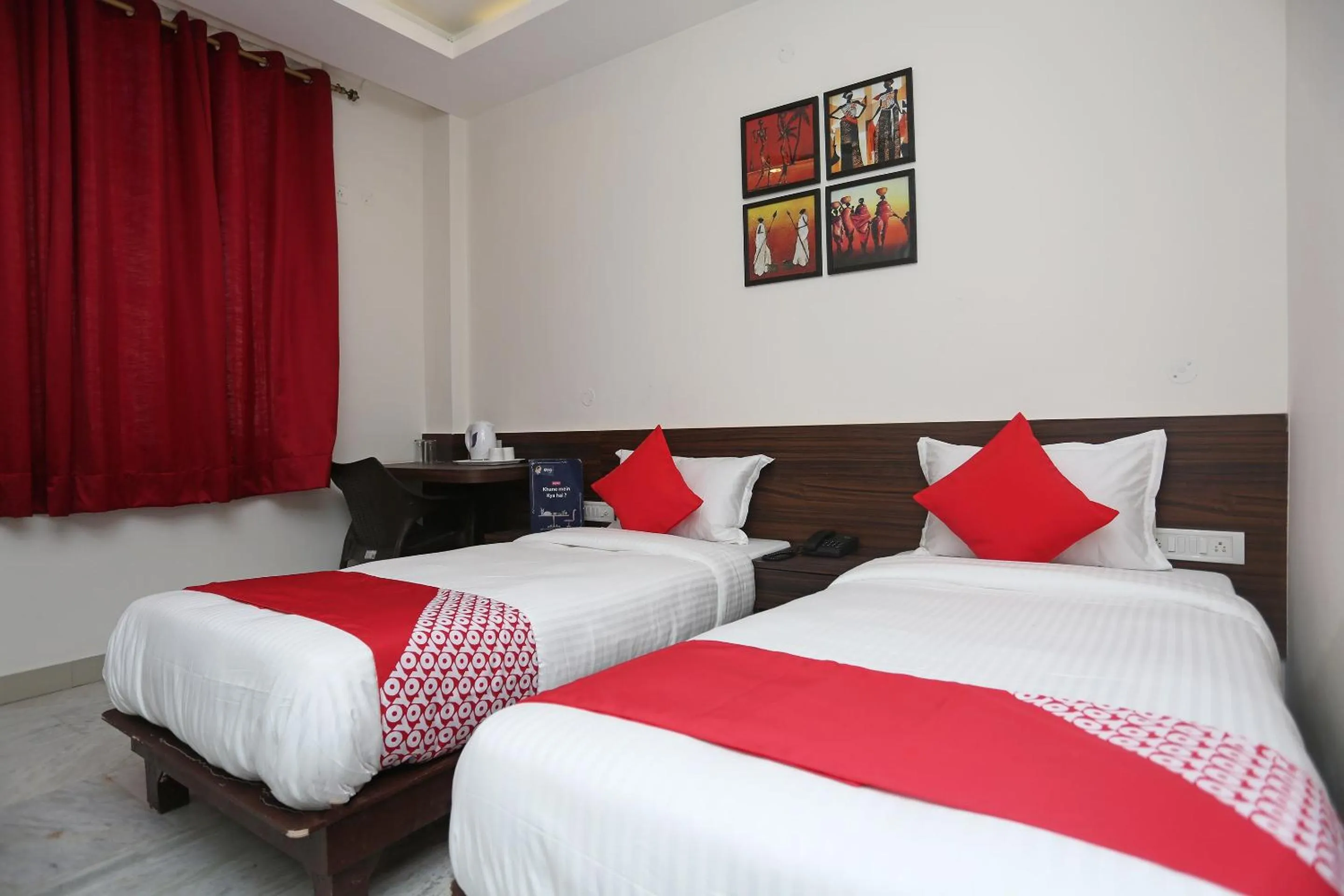 Bedroom, Bed in Hotel O Tulip Inn