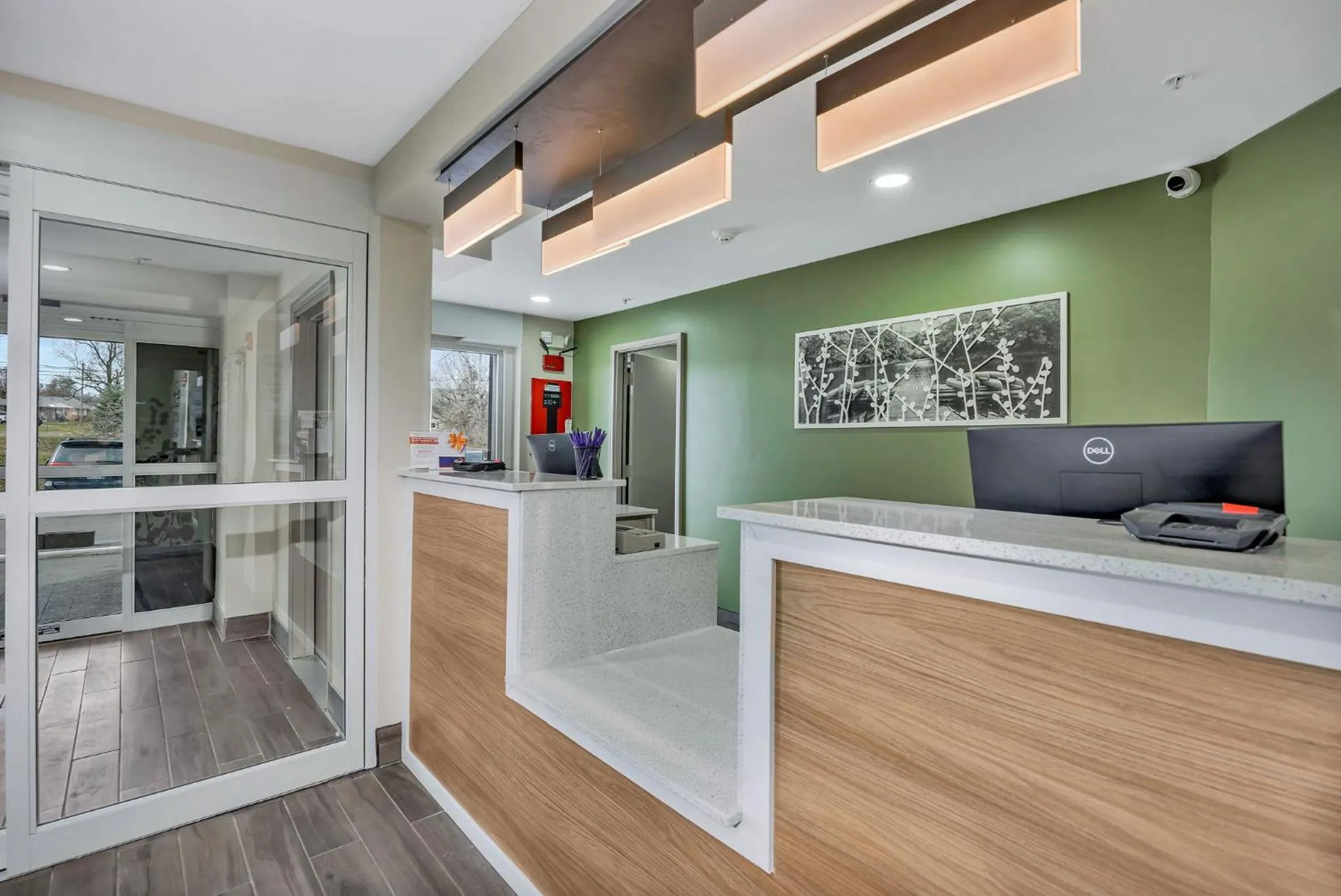 Lobby or reception in College Inn