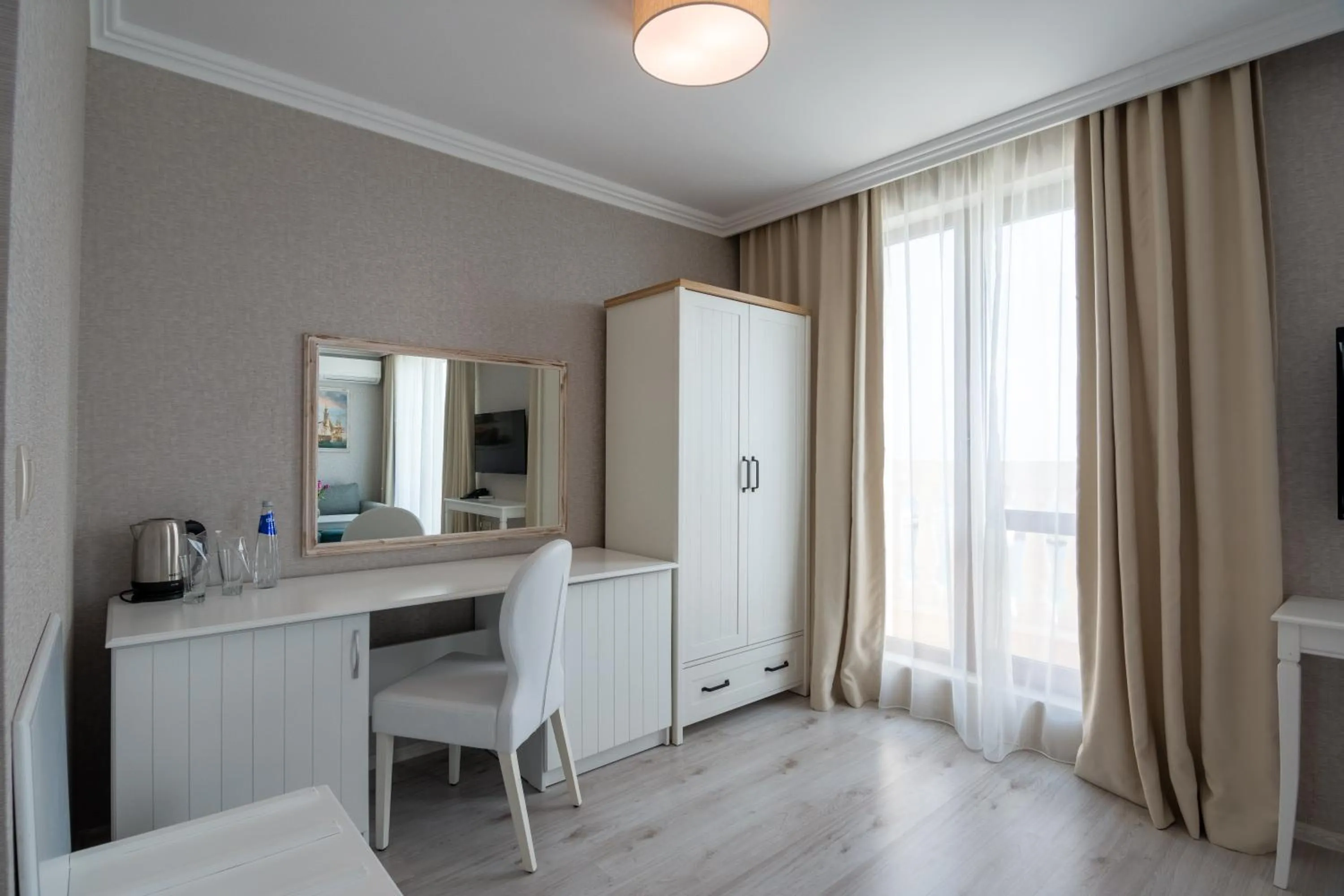 Seating area in Maria Palace Complex