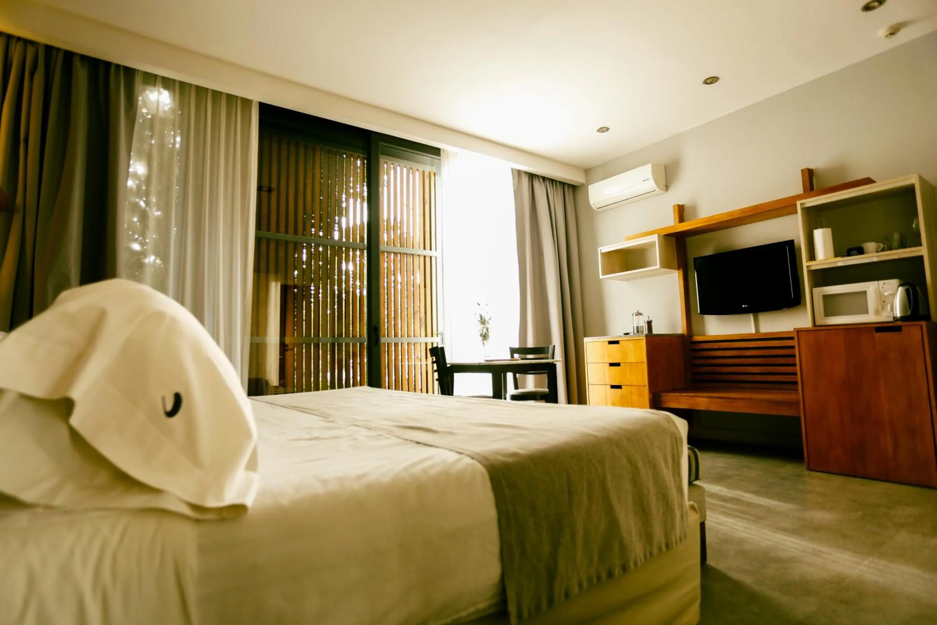 Photo of the whole room, Bed in Destinar Apart