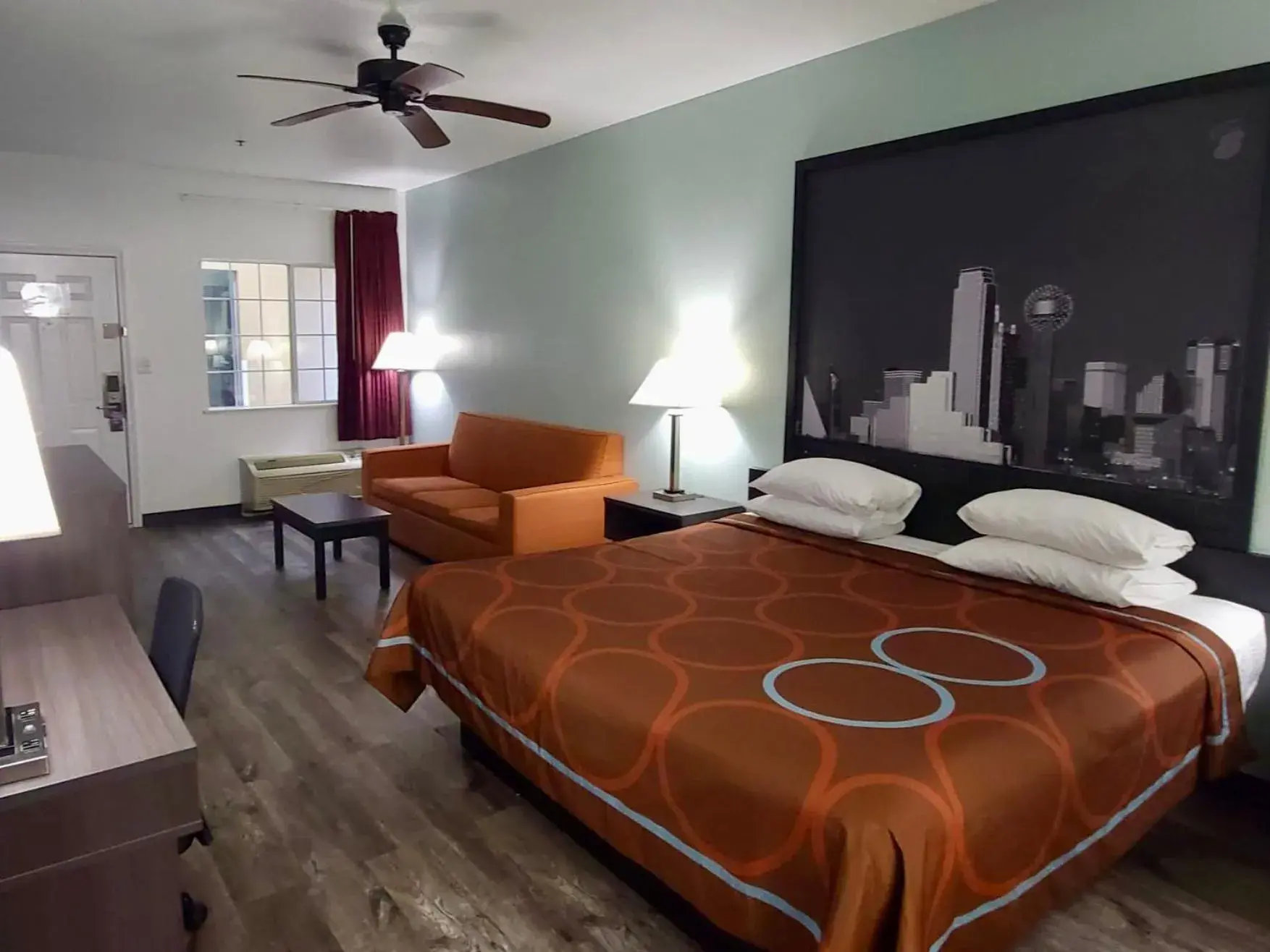 Deluxe King Suite - single occupancy - Non-Smoking in Scottish Inns & Suites Forney Deluxe King Suite - single occupancy - Non-Smoking in Scottish Inns & Suites Forney