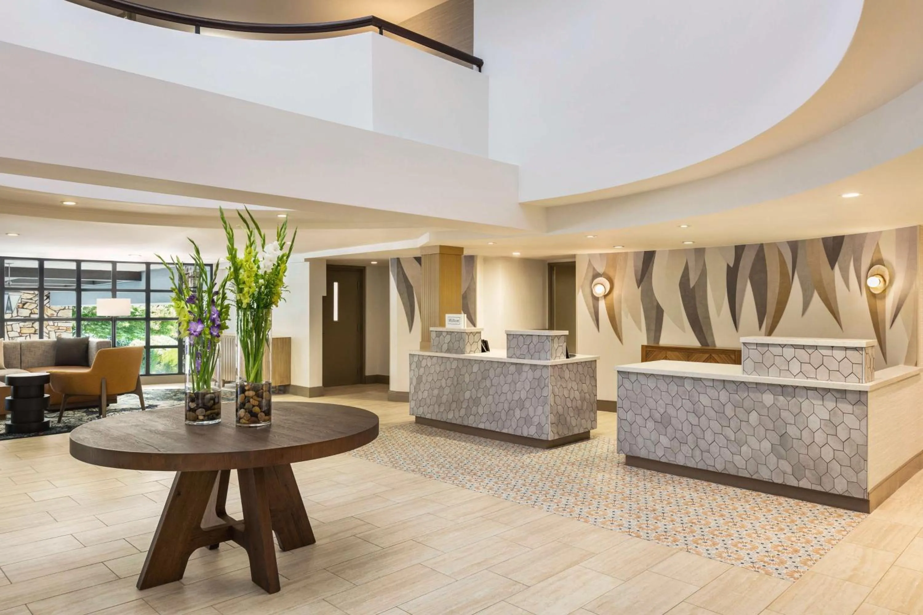 Lobby or reception in Hilton Garden Inn Monterey
