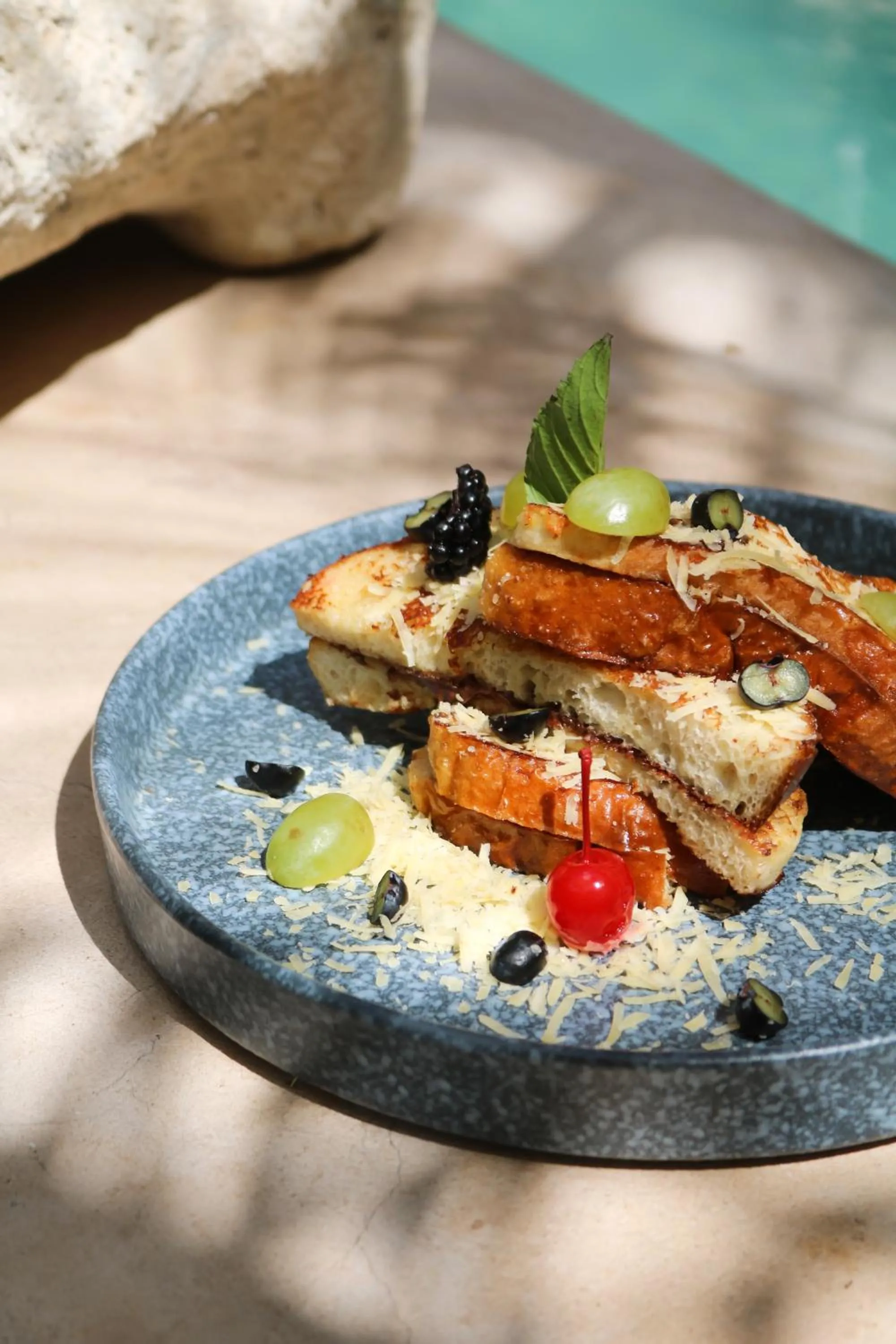 Food close-up in Piedra de Agua Merida