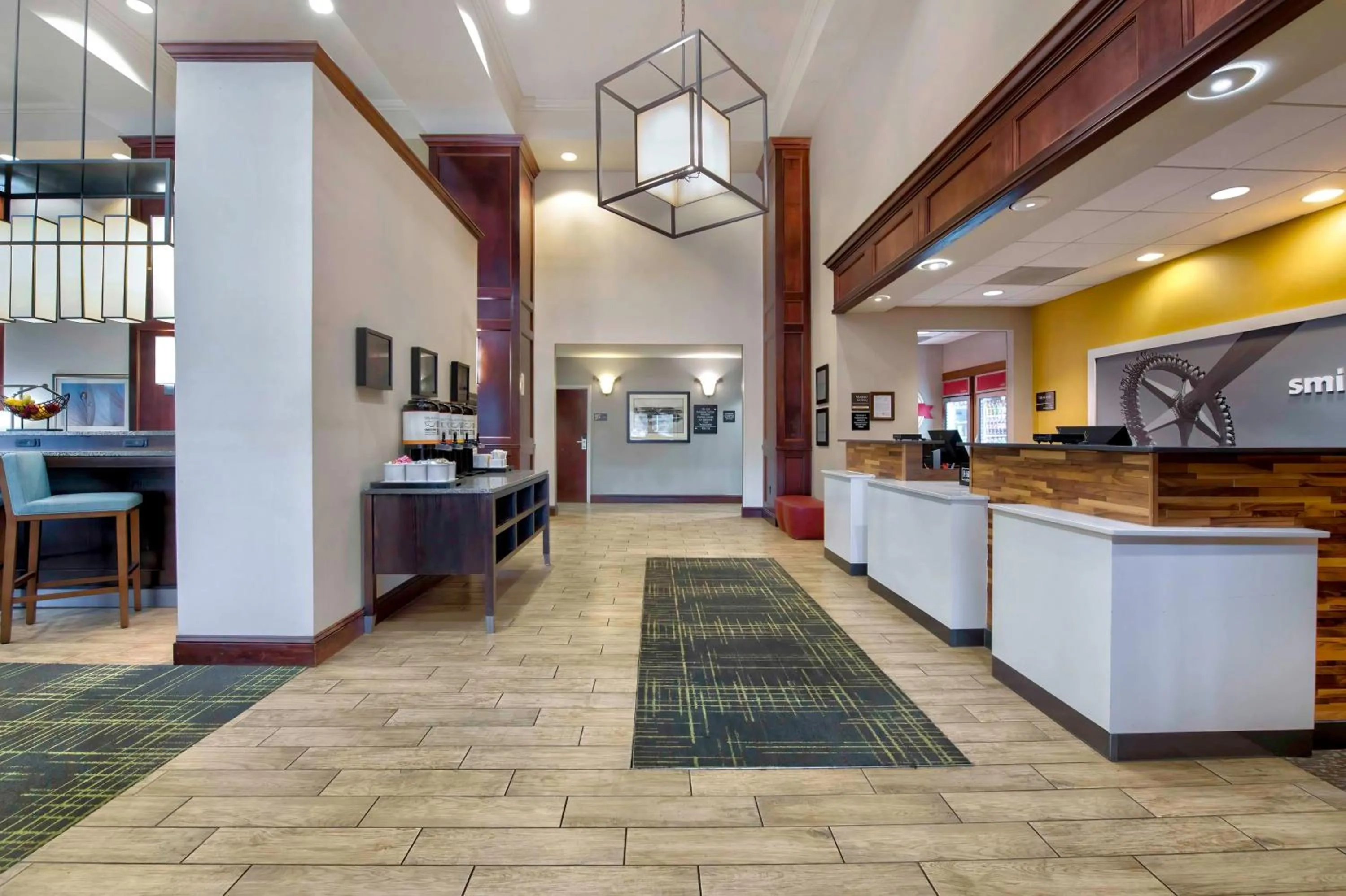 Lobby or reception in Hampton Inn & Suites Jackson