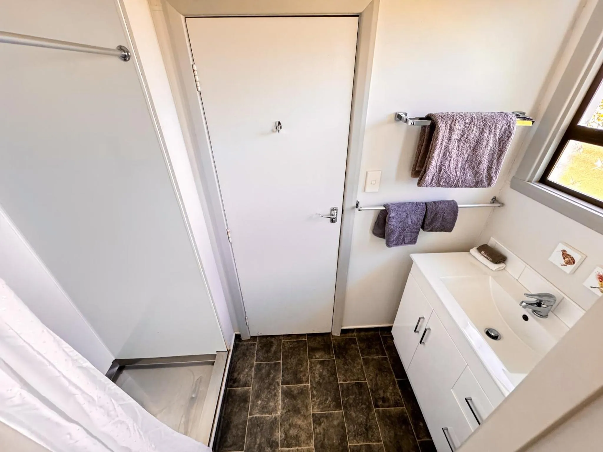 Shower in Waikanae Beach Motel