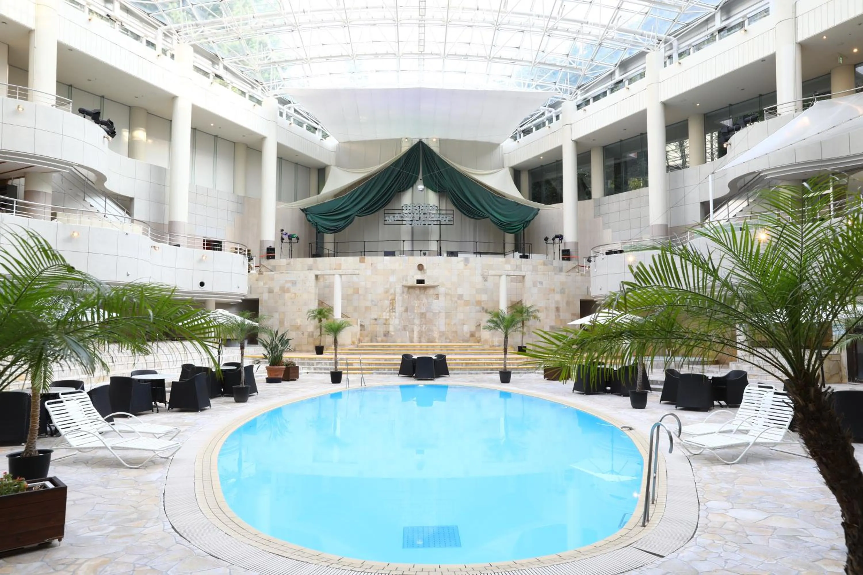 Swimming pool in Ooedo Onsen Monogatari Hotel Reoma no Mori