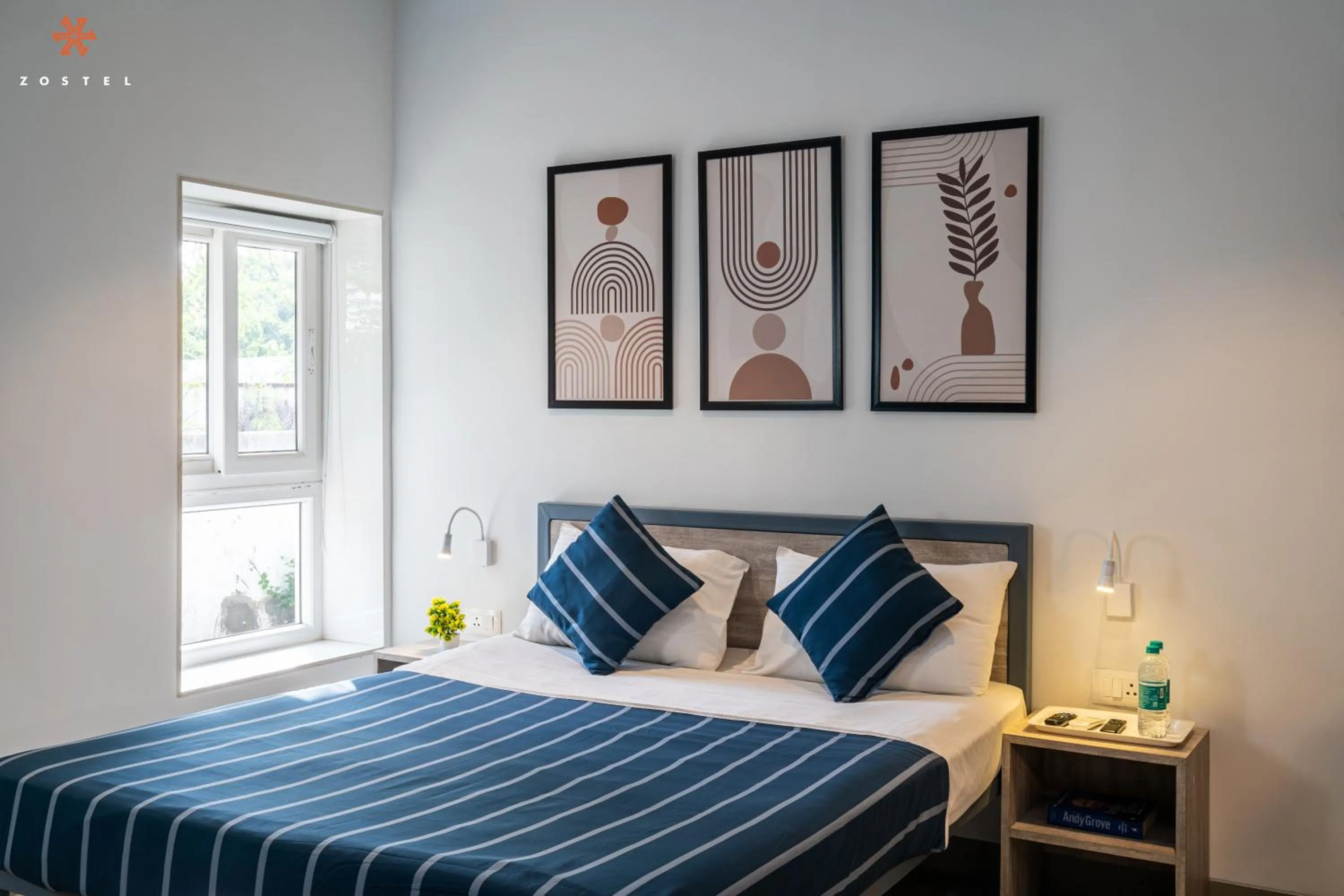 Bed in Zostel Chhatrapati Sambhajinagar, Formerly Aurangabad