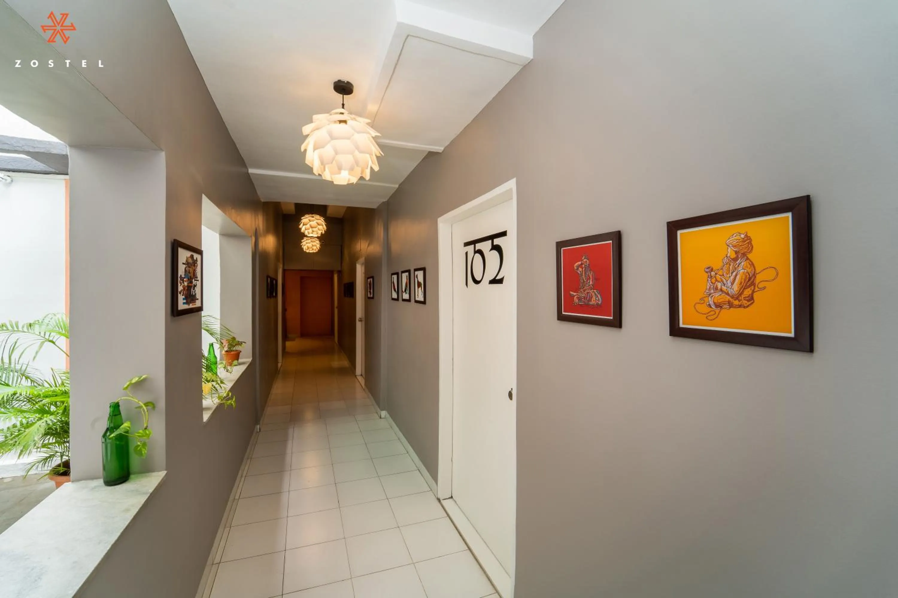 Living room in Zostel Chhatrapati Sambhajinagar, Formerly Aurangabad