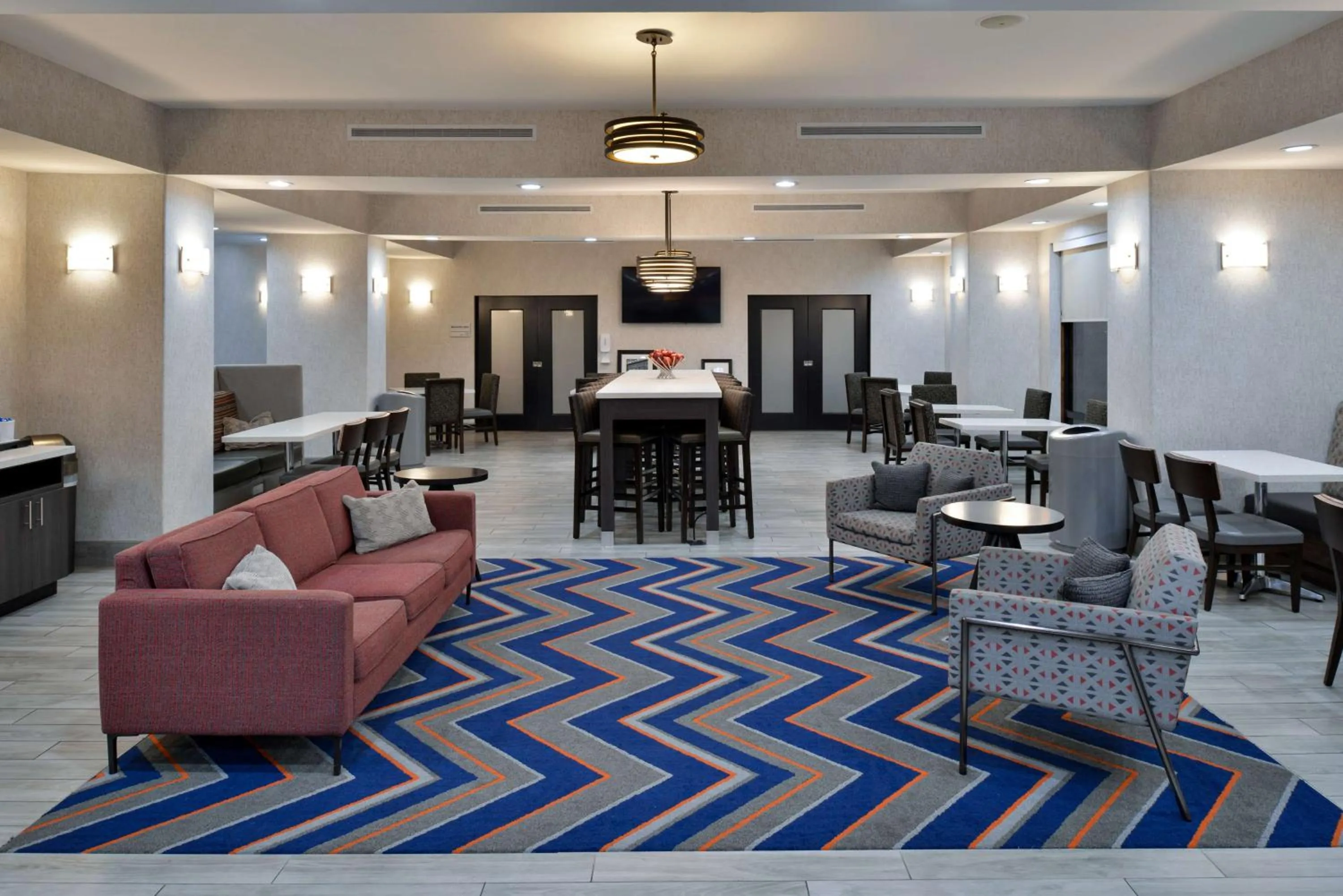 Lobby or reception in Hampton Inn Kansas City Northeast