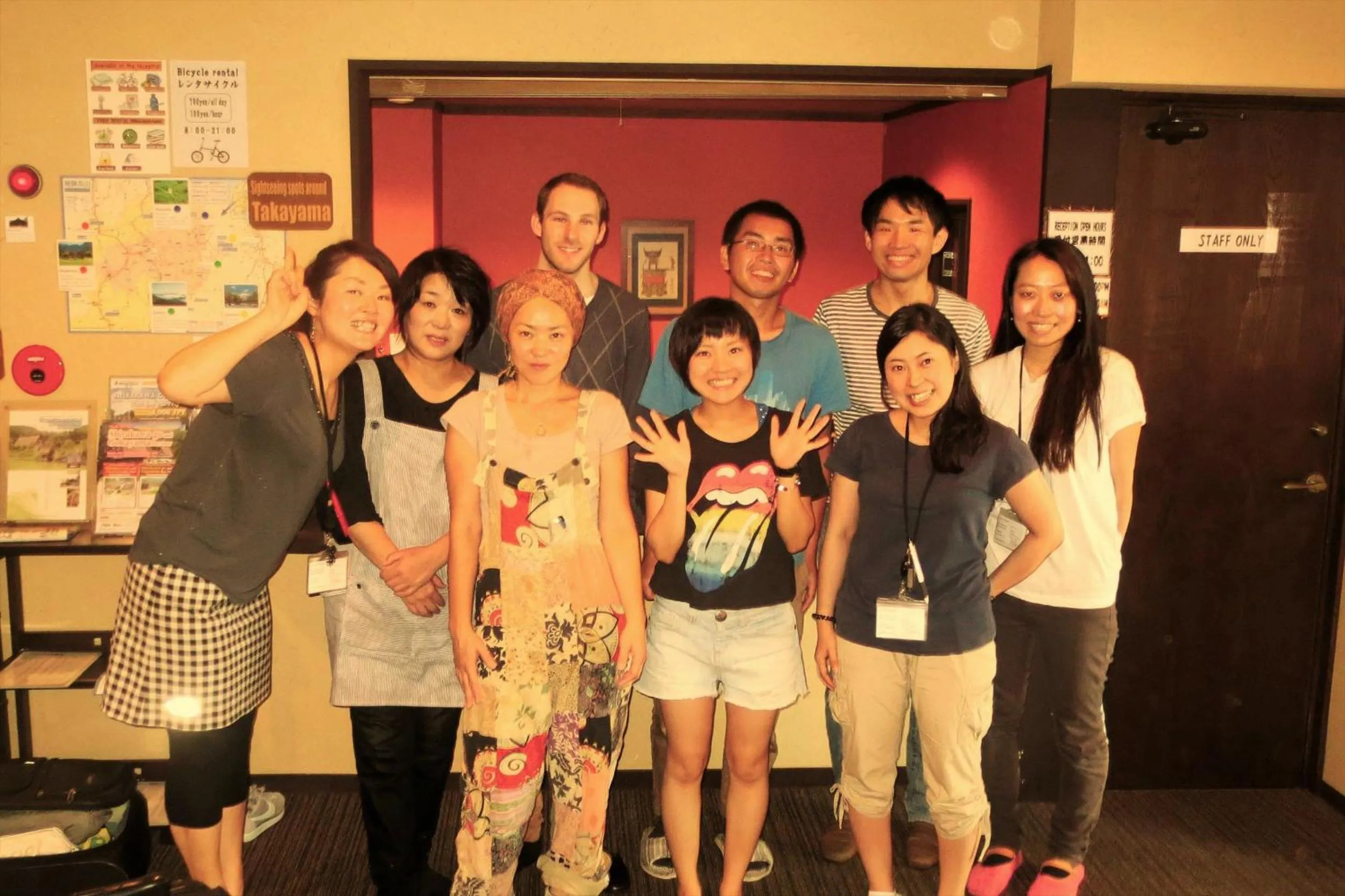 Staff in K's House Takayama - Quality Hostel