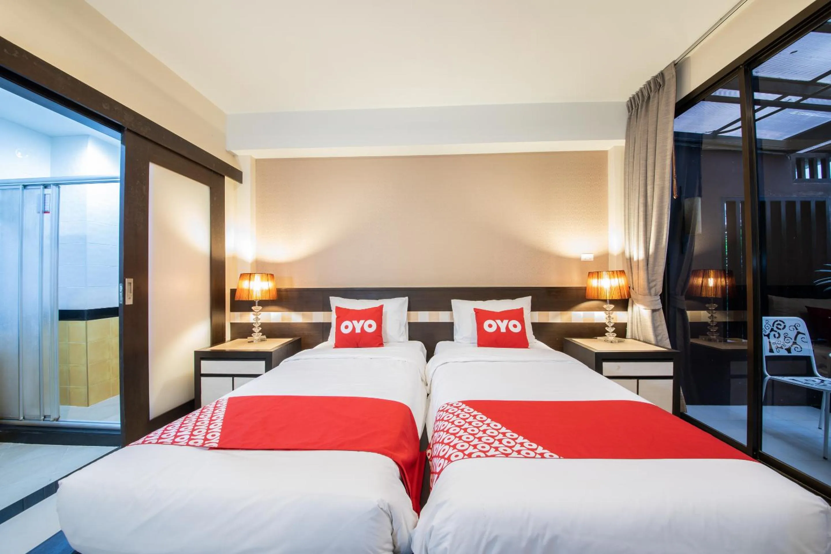 Bedroom in OYO 358 Rattana Residence Thalang