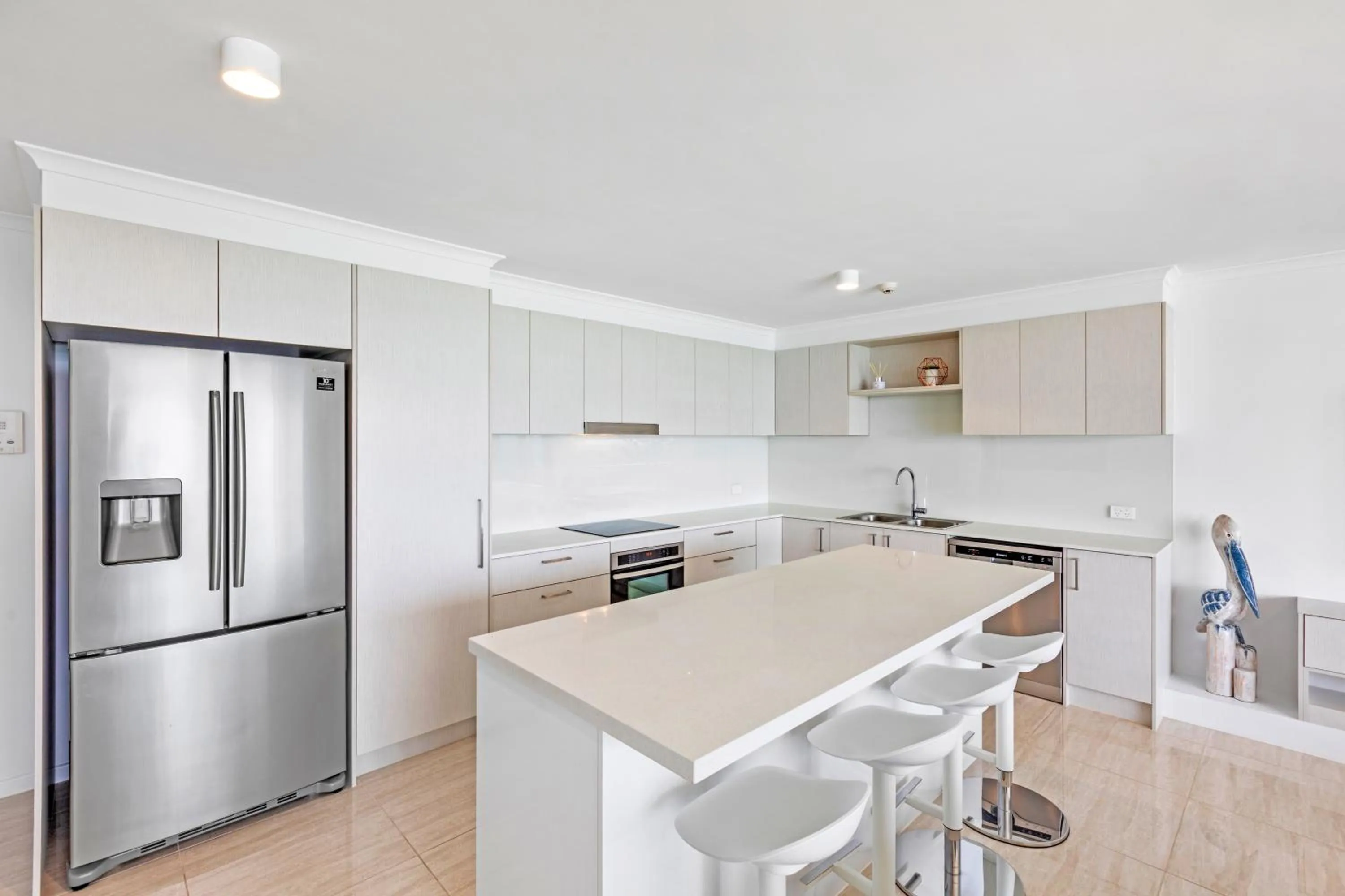 kitchen in Northwind Beachfront Apartments
