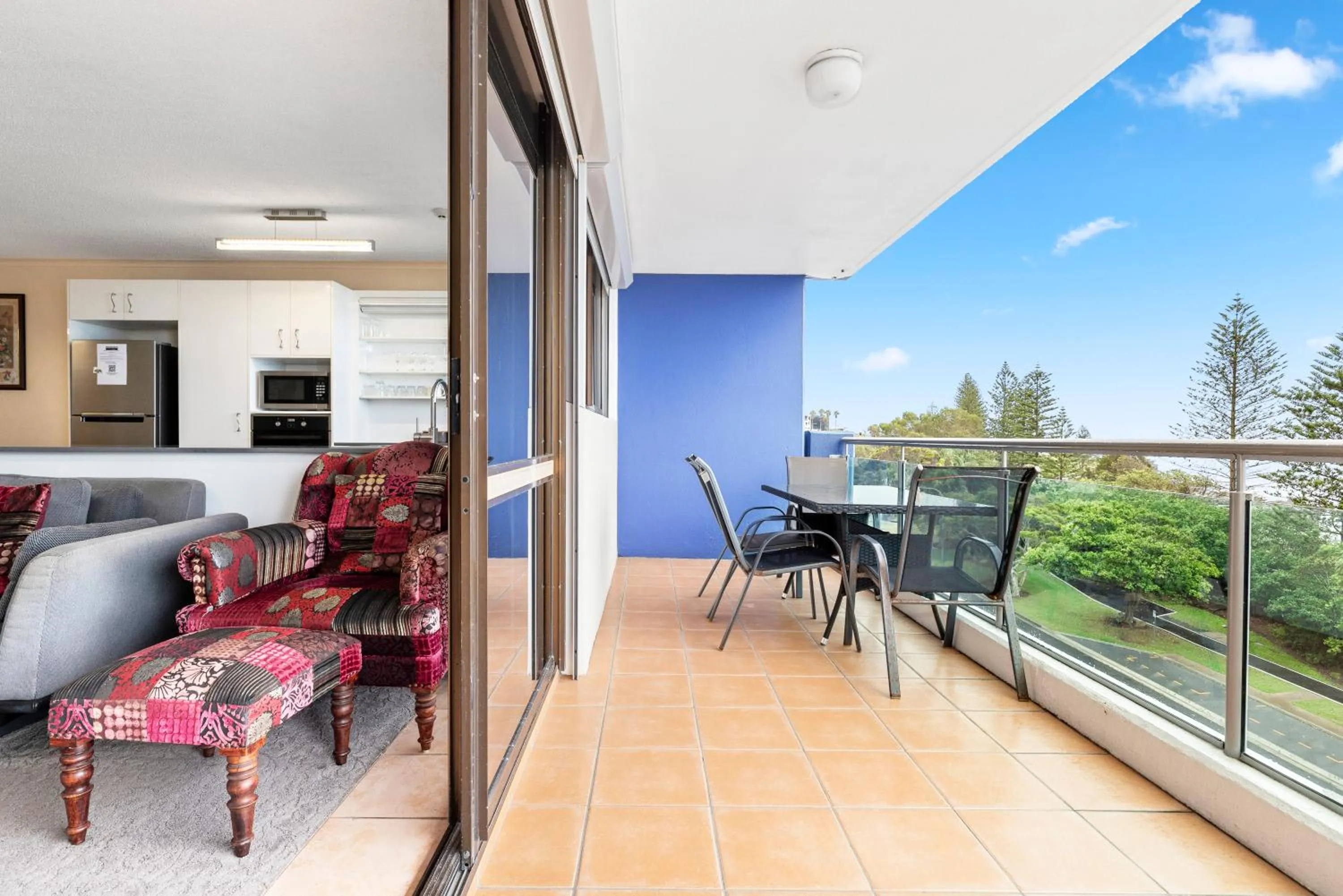 Balcony/Terrace in Northwind Beachfront Apartments