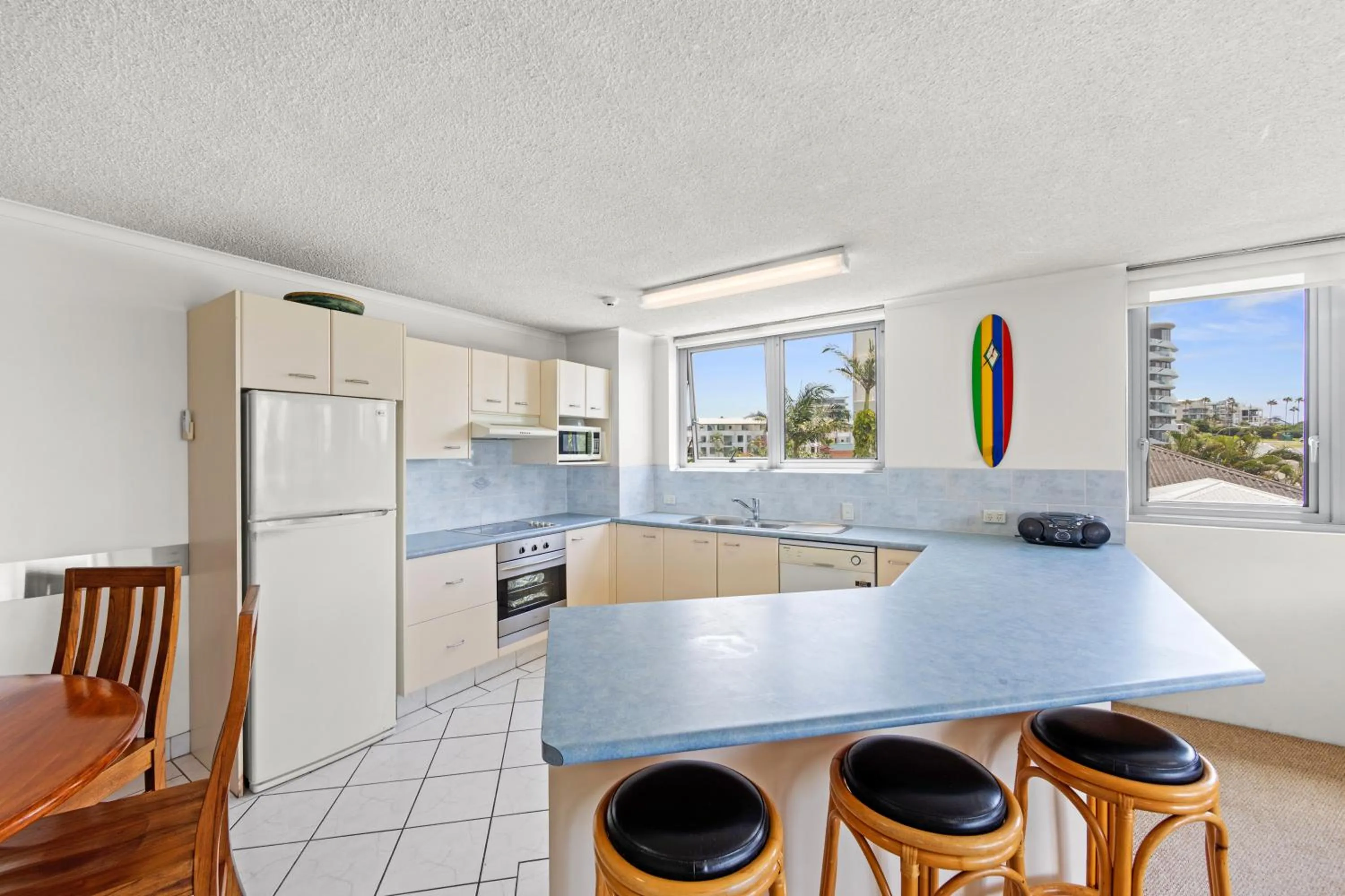 kitchen in Northwind Beachfront Apartments