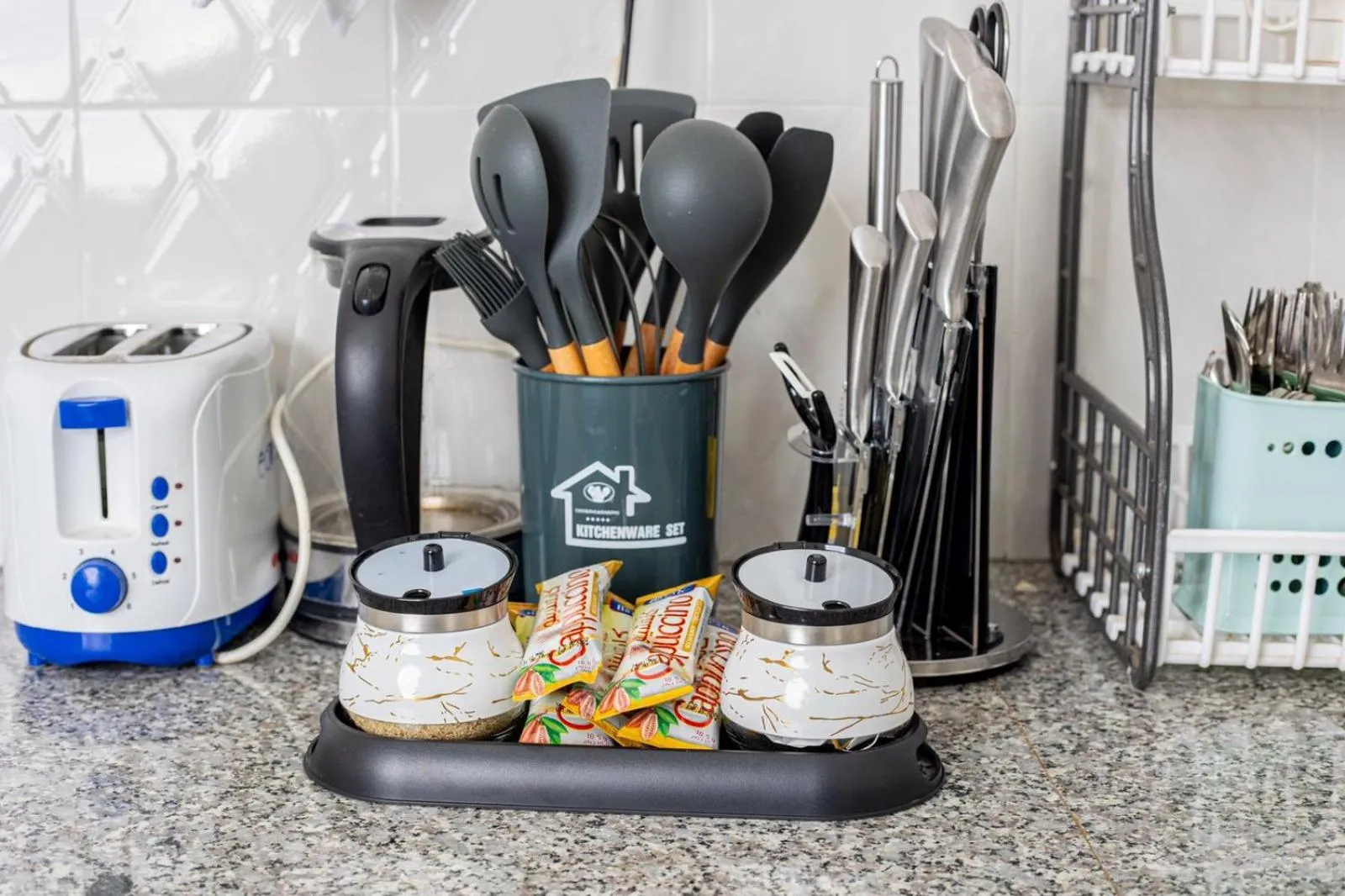 Kitchen or kitchenette in Bonsai Villa