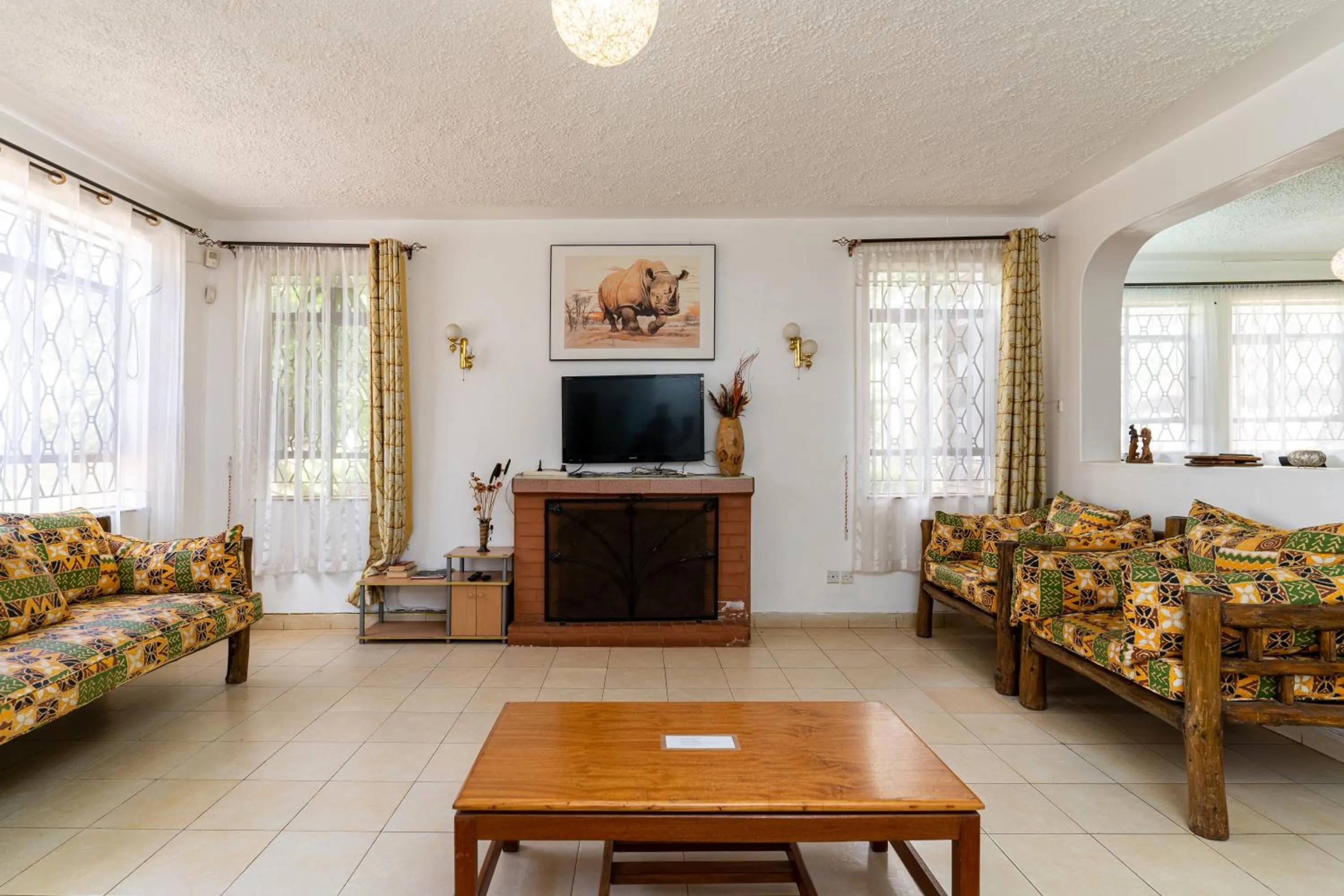 Seating area in Bonsai Villa