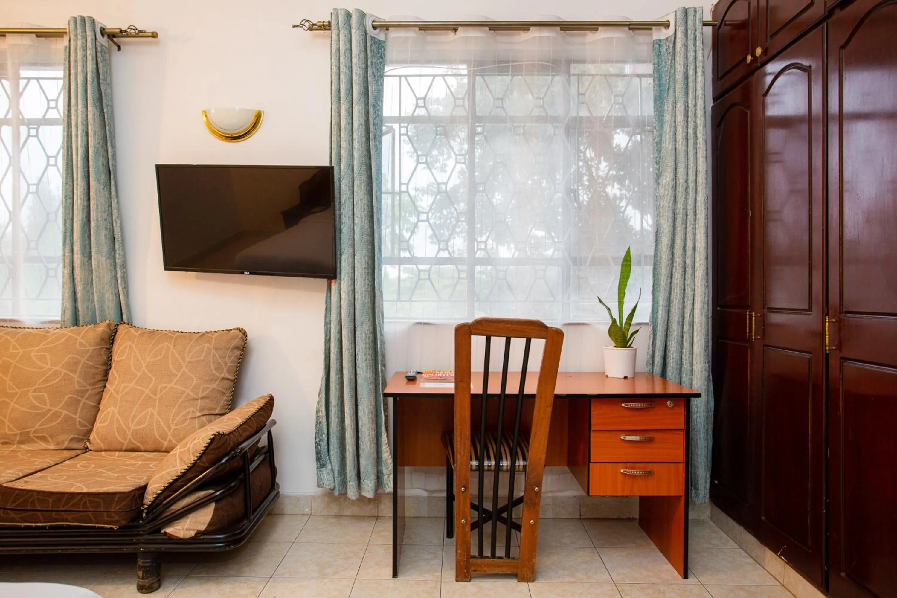 Seating area in Bonsai Villa
