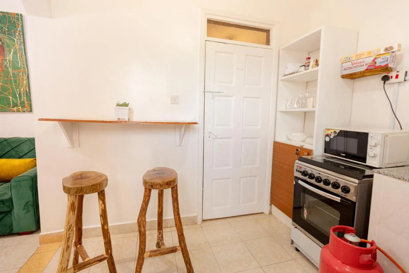 Kitchen or kitchenette in Bonsai Villa