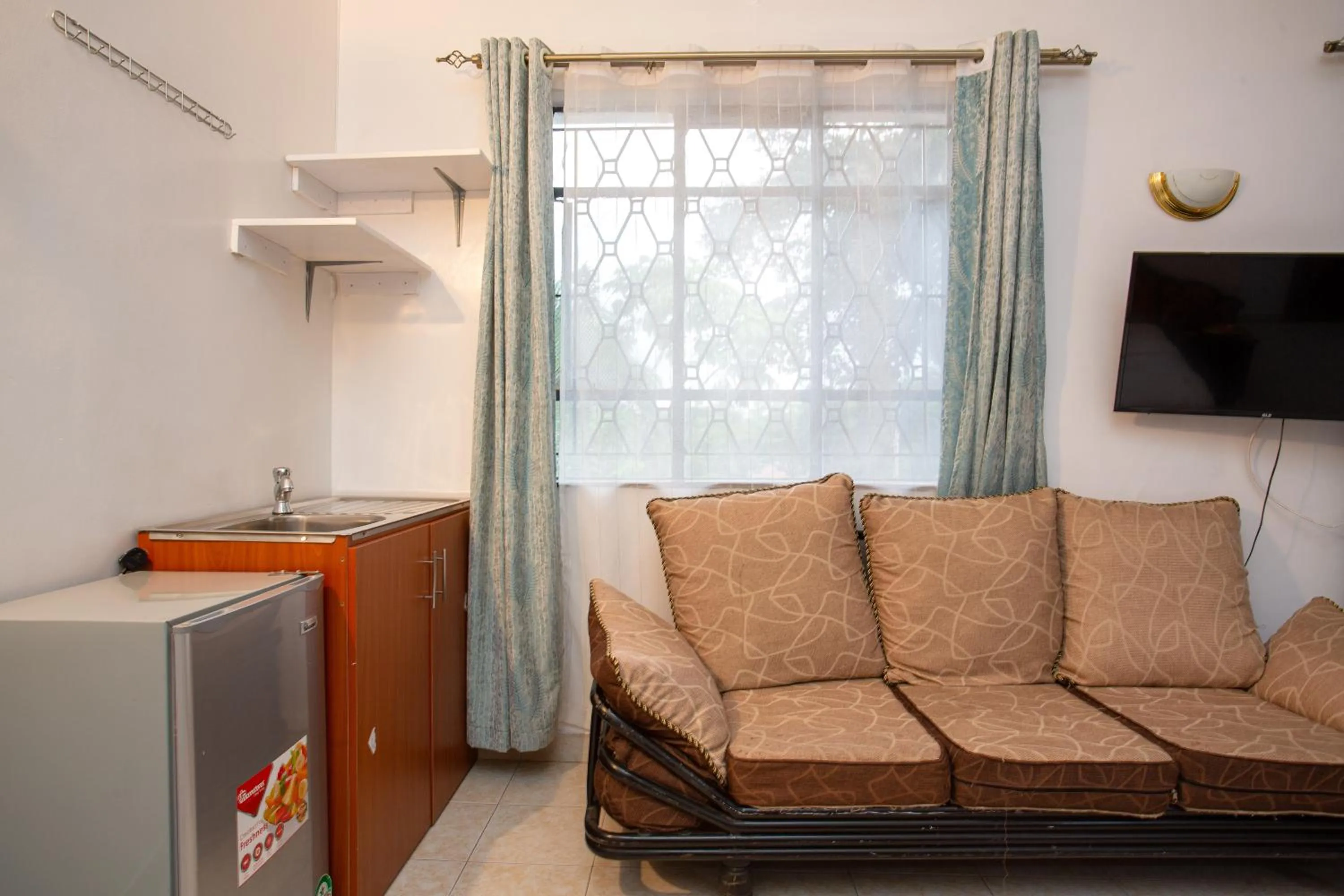 Seating area in Bonsai Villa