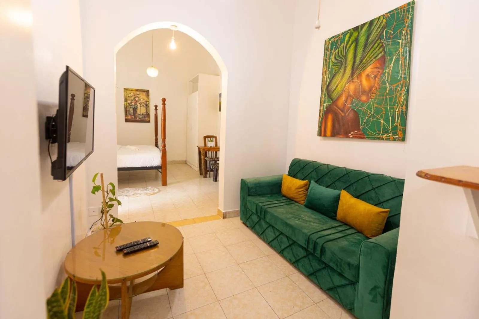 Seating area in Bonsai Villa