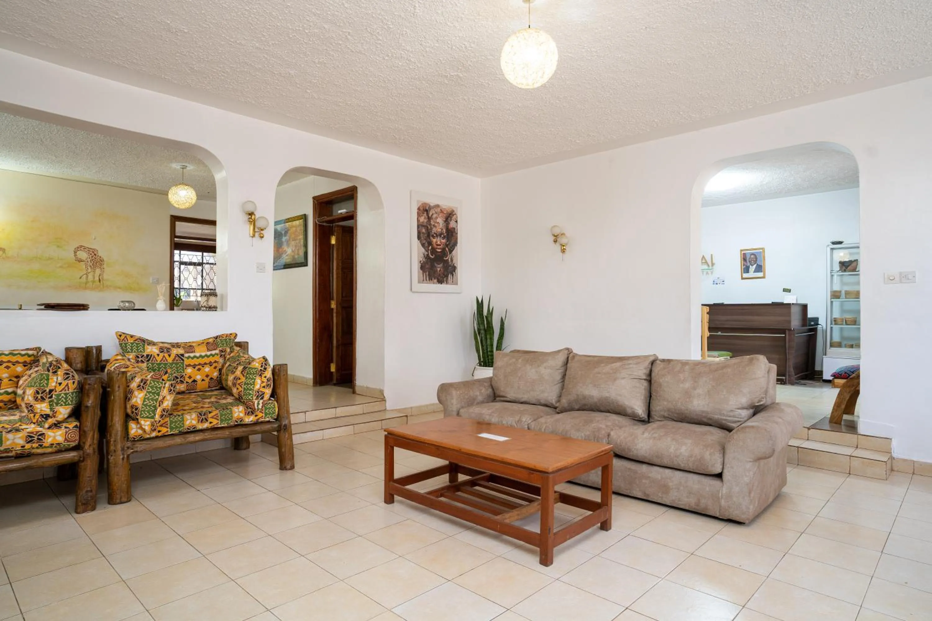 Seating area in Bonsai Villa